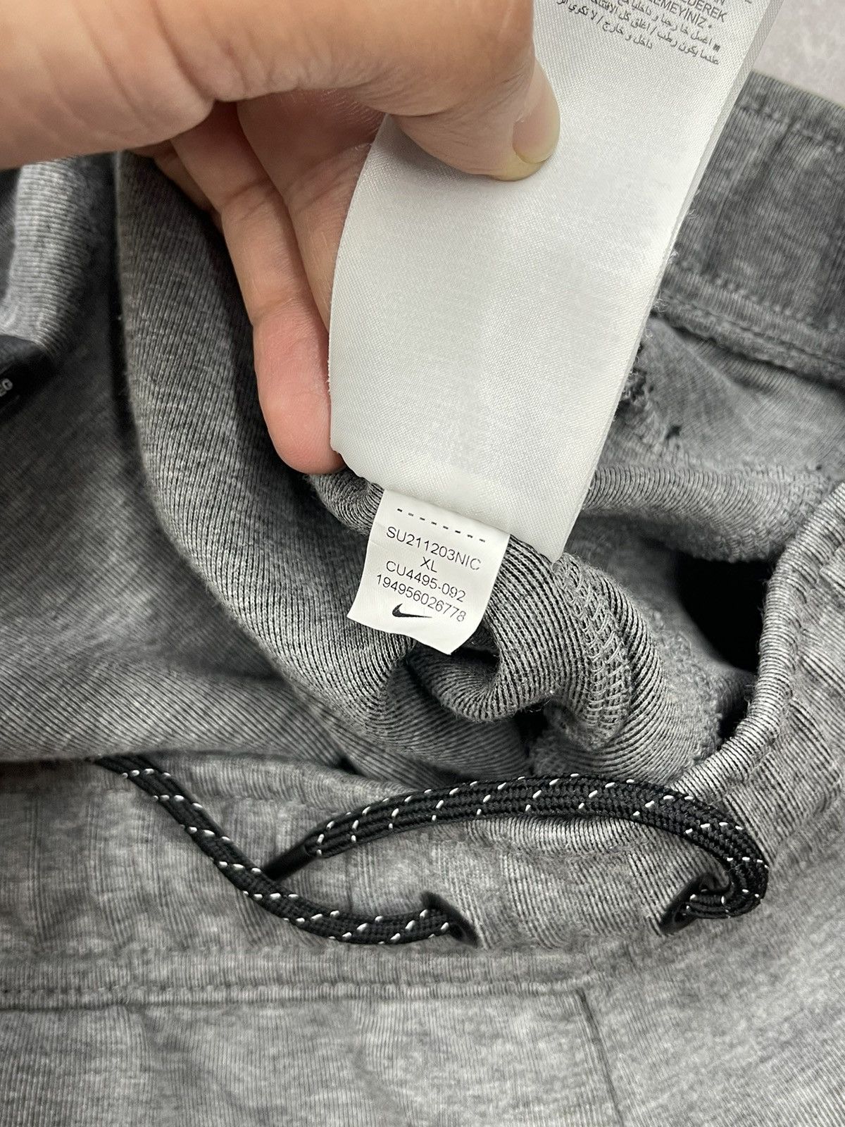 Nike × Nike ACG × Vintage Mens Nike Tech Fleece Grey Sweatpants Drill Drip ACG TN Size US 36 / EU 52 - 13 Thumbnail