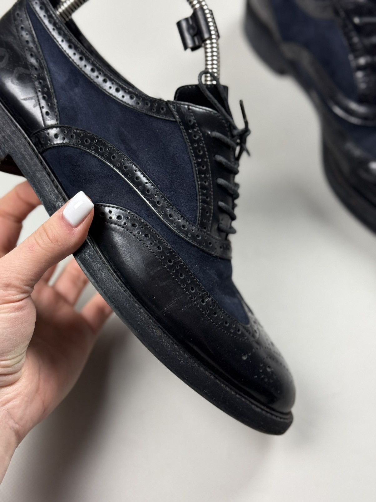 Burberry Burberry Ladies Leather Brogue Formal Shoes Size 38 / US 8 Size US 8 / IT 38 - 6 Thumbnail
