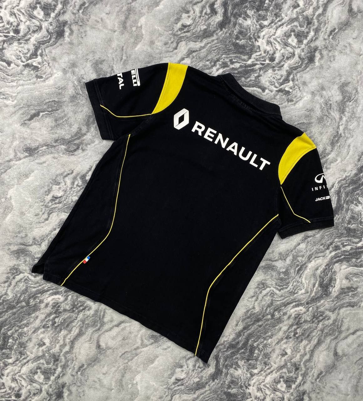 Vintage Infiniti Renault Racing Team Sport Formula F1 Polo Shirt Size US M / EU 48-50 / 2 - 11 Thumbnail