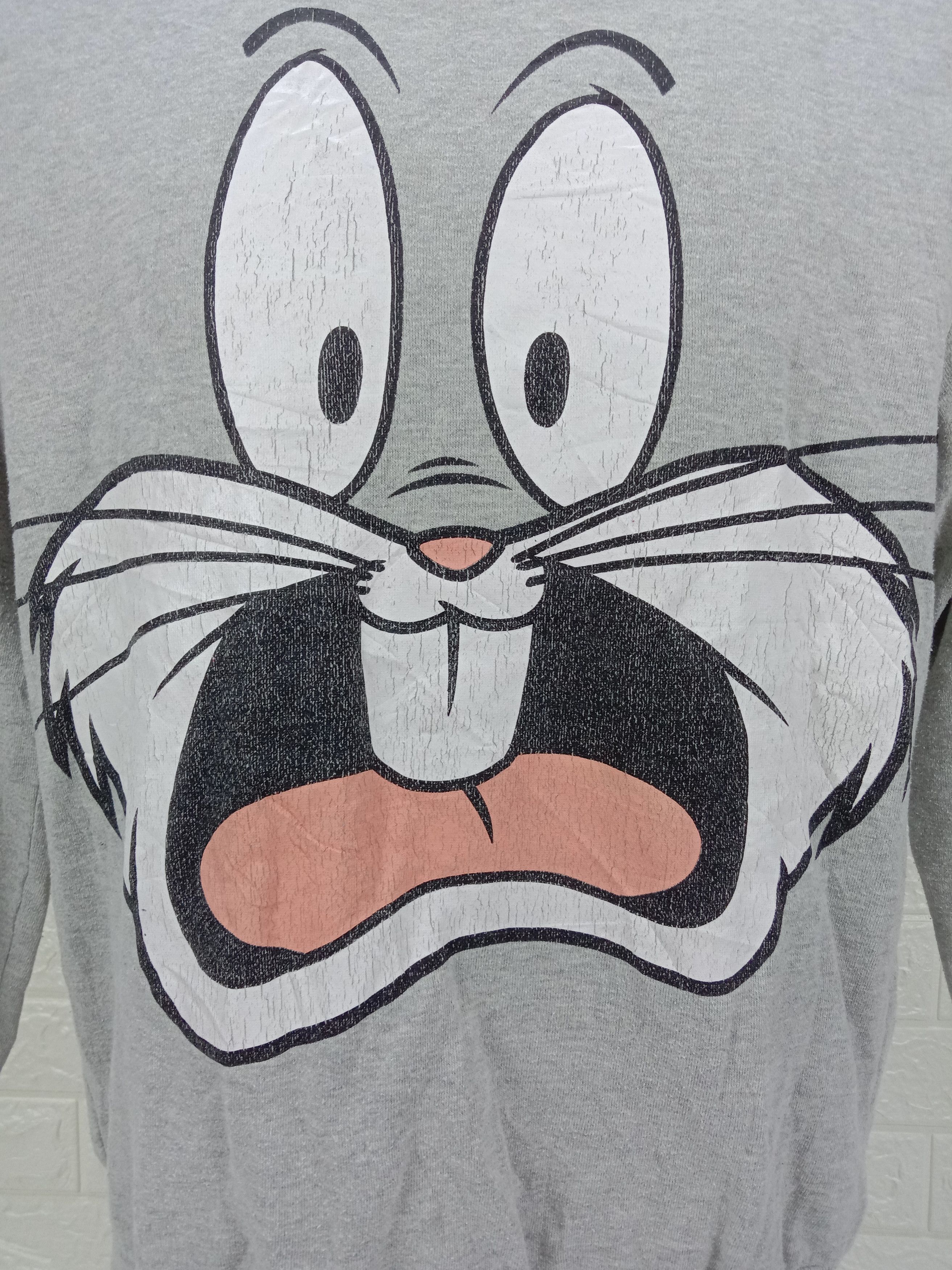 Cartoon Network Vintage Bugs Bunny Over Printed Sweatshirt Size US L / EU 52-54 / 3 - 5 Thumbnail