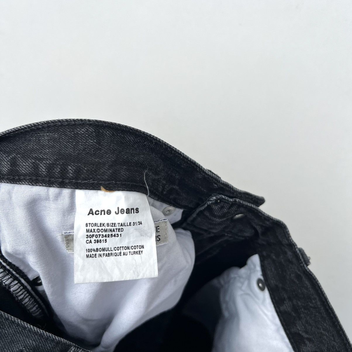 Acne Studios Acne studios jeans Size US 31 - 8 Thumbnail