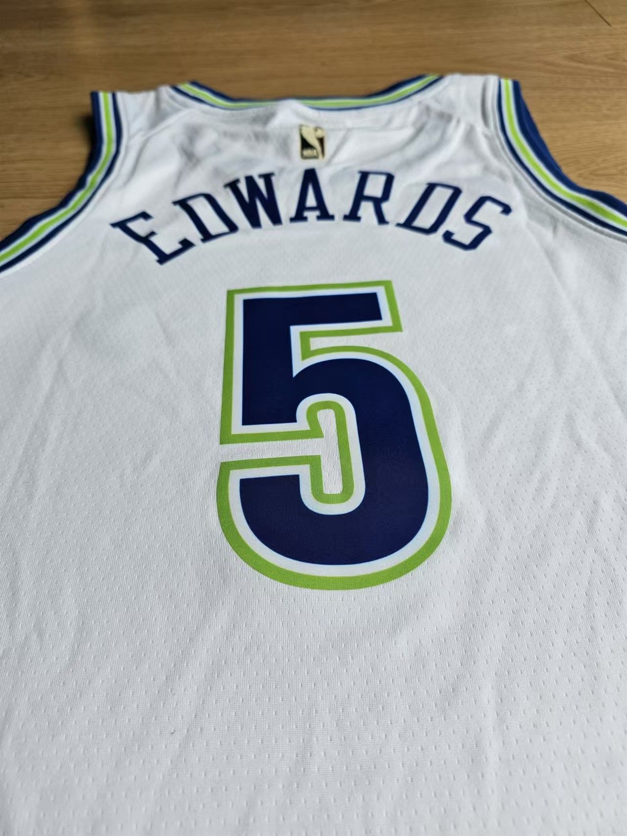 NBA Timberwolves #5 Edwards Jersey Size US M / EU 48-50 / 2 - 4 Thumbnail