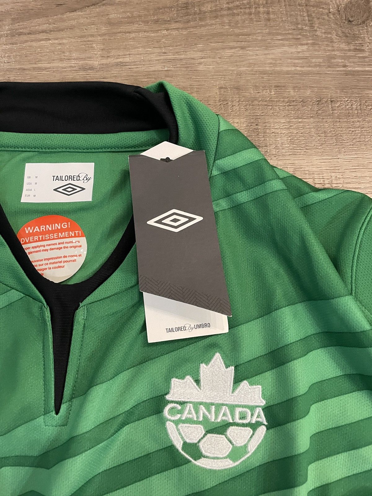 Umbro × Vintage CANADA 2012-2013 Goalkeeper Jersey Size US M / EU 48-50 / 2 - 9 Thumbnail