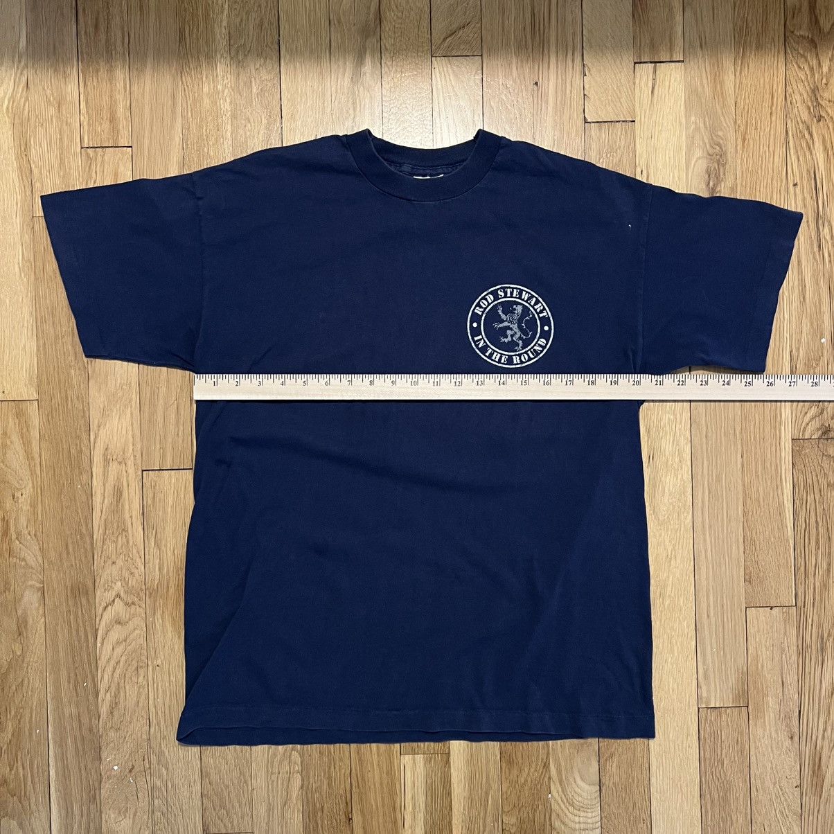 Other Vintage Rod Stewart In The Round Japan T Shirt Navy Large Size US L / EU 52-54 / 3 - 5 Thumbnail