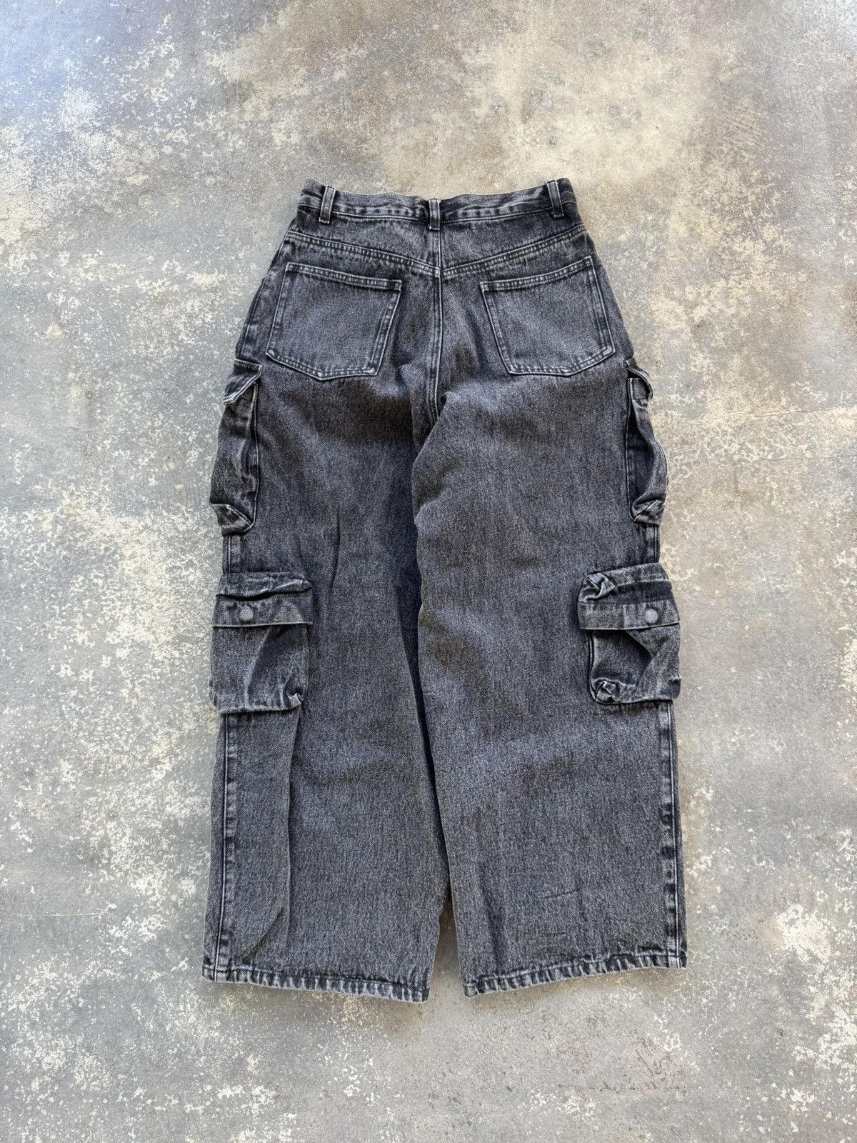 Japanese Brand ADRER Parachute Cargo Pants Denim Size US 26 / EU 42 - 5 Thumbnail