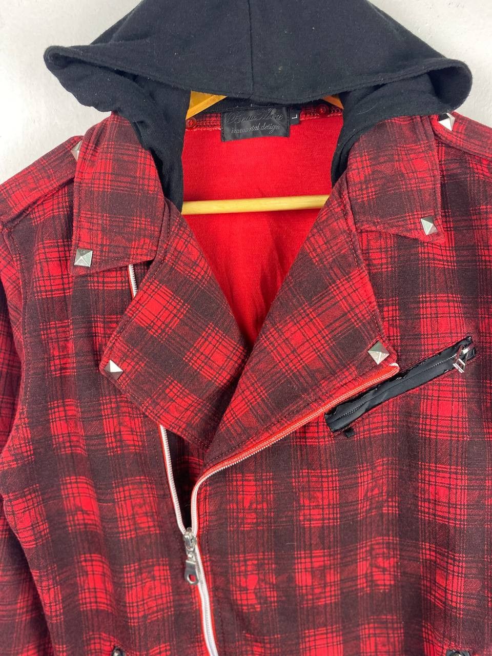 Japanese Brand japanese brand double collar punk jacket nice design Size US L / EU 52-54 / 3 - 3 Thumbnail