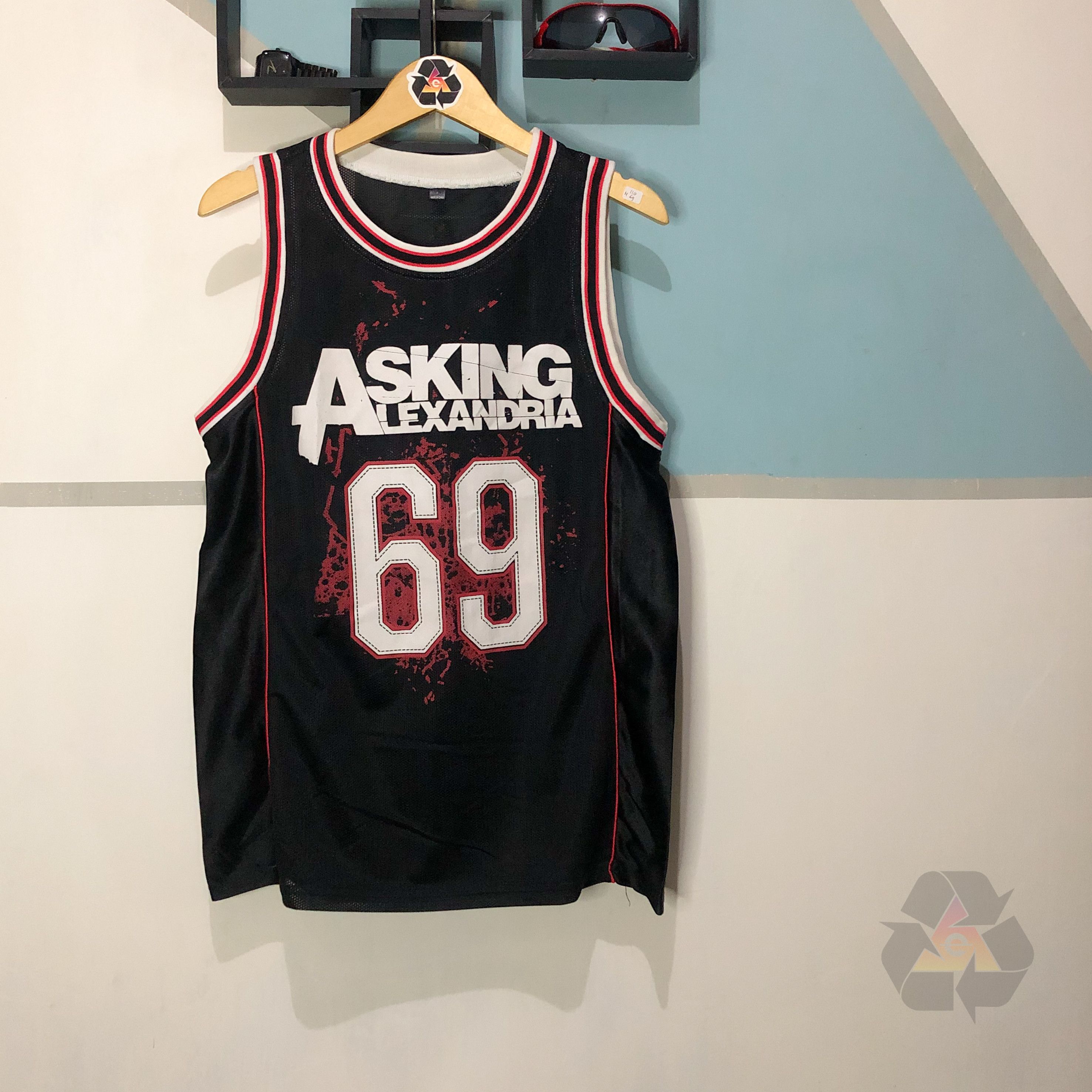 Band Tees Asking Alexandria Karma Basketball Jersey Size US M / EU 48-50 / 2 - 1 Thumbnail