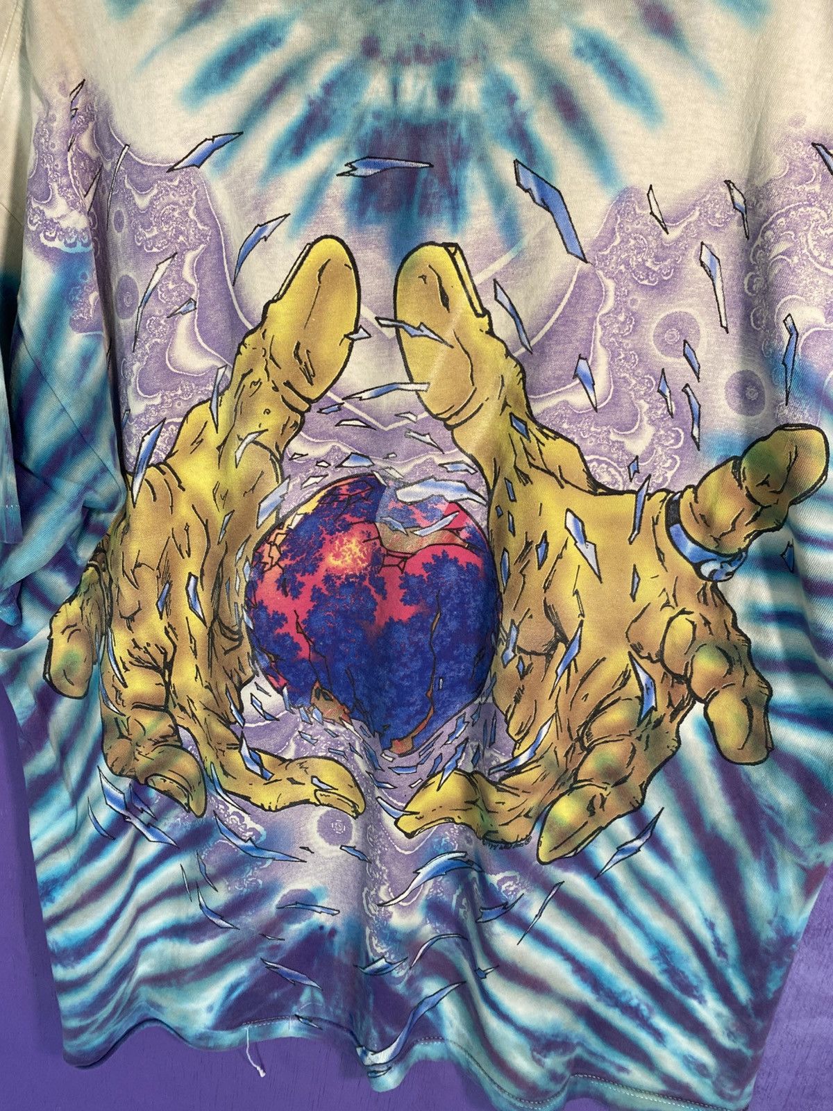 Arts & Science Vintage 90s Wild Oats wizard world AOP t-shirt Size US XL / EU 56 / 4 - 3 Thumbnail