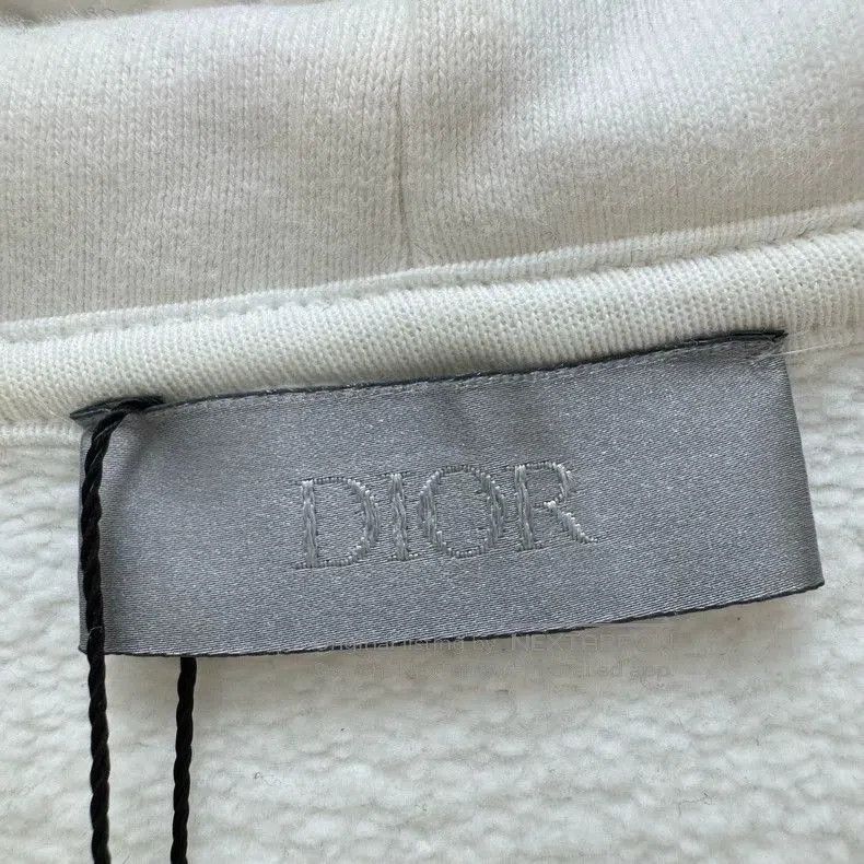 Dior Dior Travis Scott Embroidered White Hoodie. Size US XL / EU 56 / 4 - 5 Thumbnail