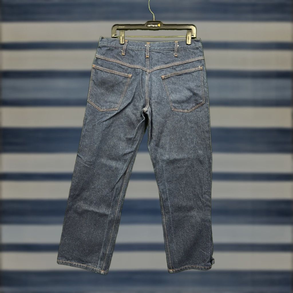 Vintage VINTAGE Big Mac Jeans 36x29 Straight Leg Dark Wash 80s Mens Size US 36 / EU 52 - 1 Thumbnail