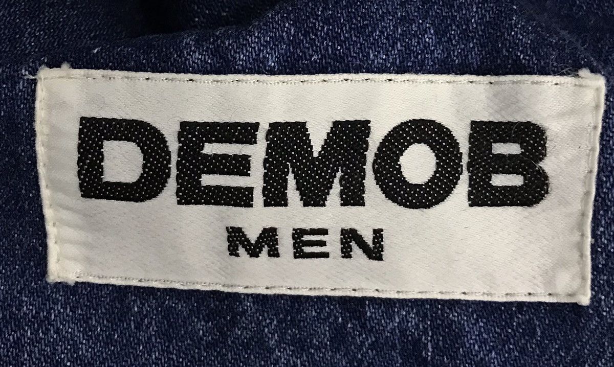 Japanese Brand Vintage Demob Men Denim Jacket Size US XL / EU 56 / 4 - 15 Thumbnail