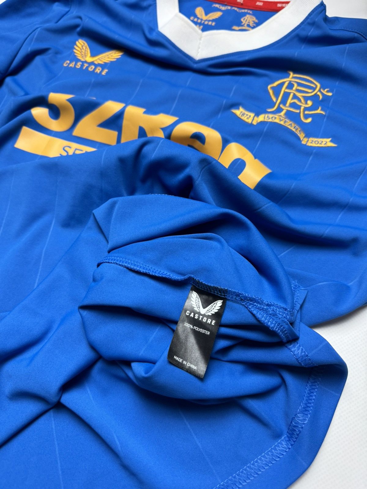 Castore Rare vintage Castore Rangers jersey #16 Ramsey y2k Size US M / EU 48-50 / 2 - 8 Thumbnail