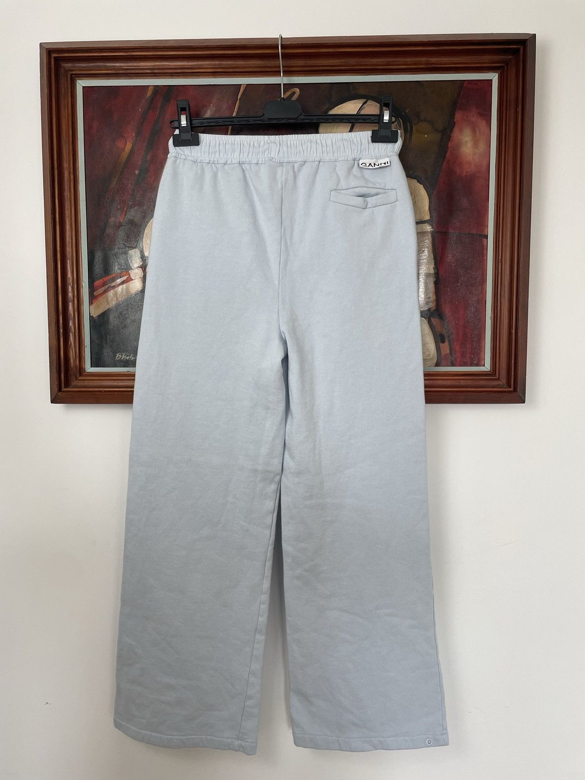 Ganni isoli sweatpants flared joggers streetwear avantgarde