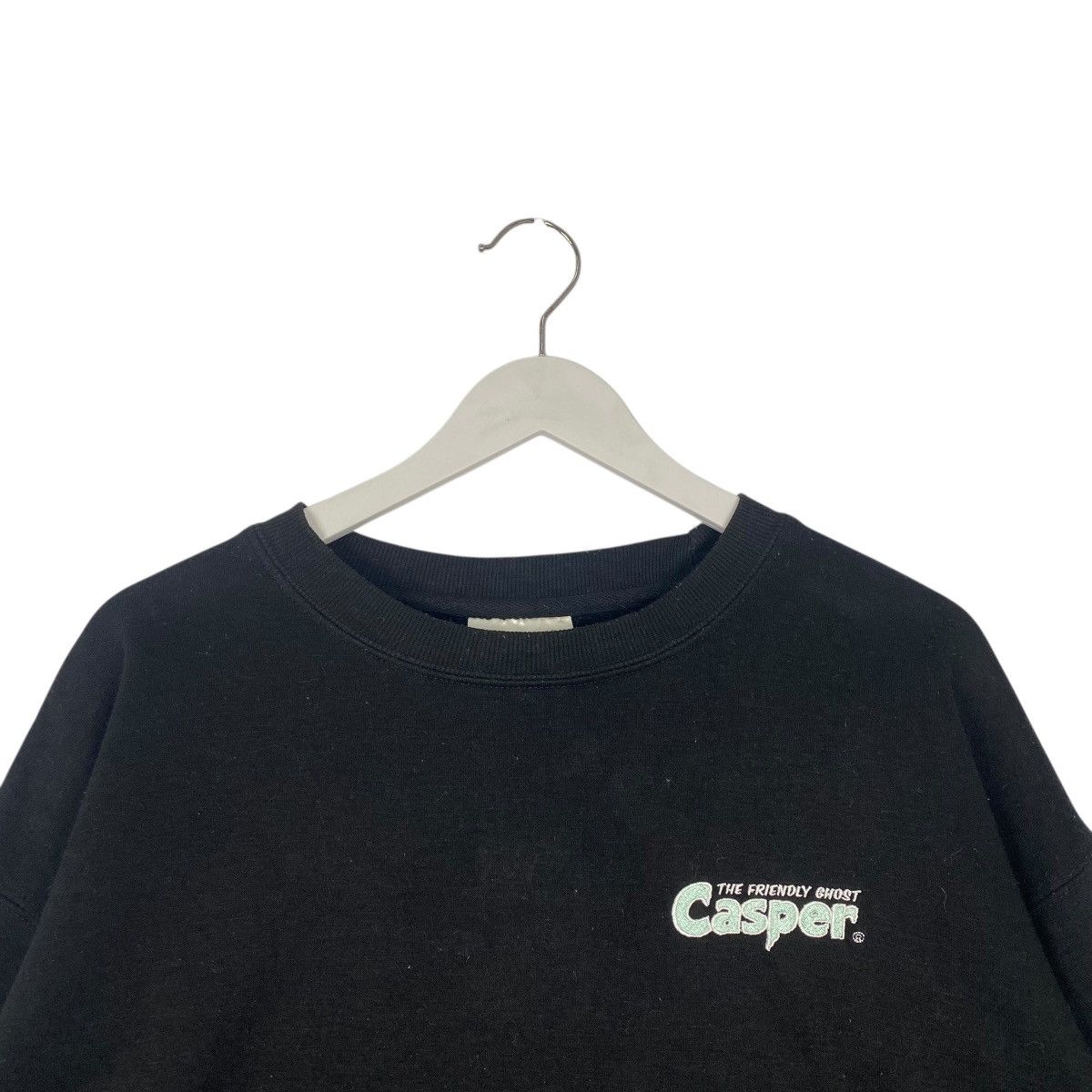 Other Vintage Casper Design Printed Crewneck Sweatshirt Black Size US L / EU 52-54 / 3 - 4 Thumbnail