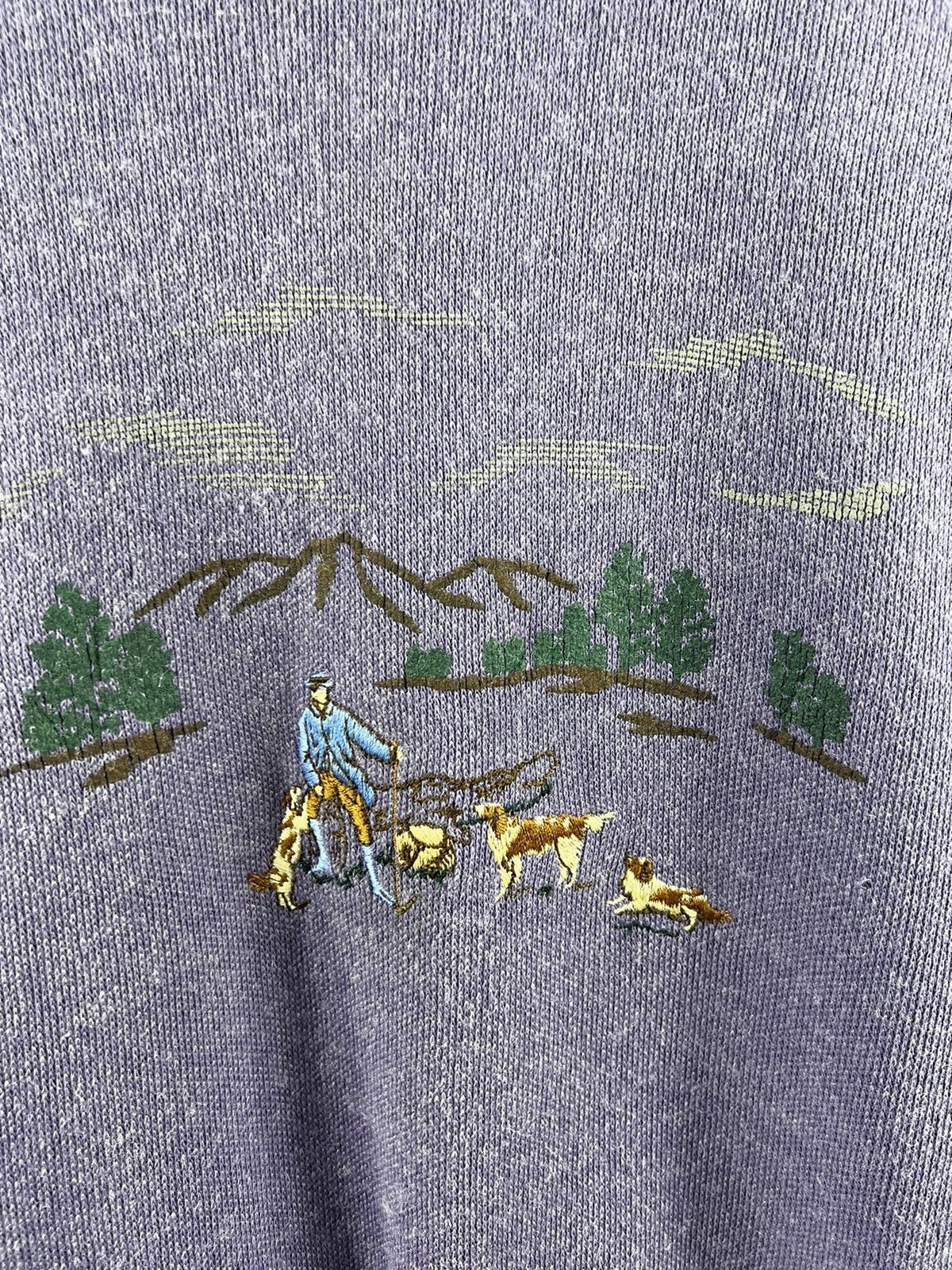 Other UK 🔥 vintage 90s Lex Other Uk Roundneck Embroidery Sweatshirt Size US S / EU 44-46 / 1 - 4 Thumbnail