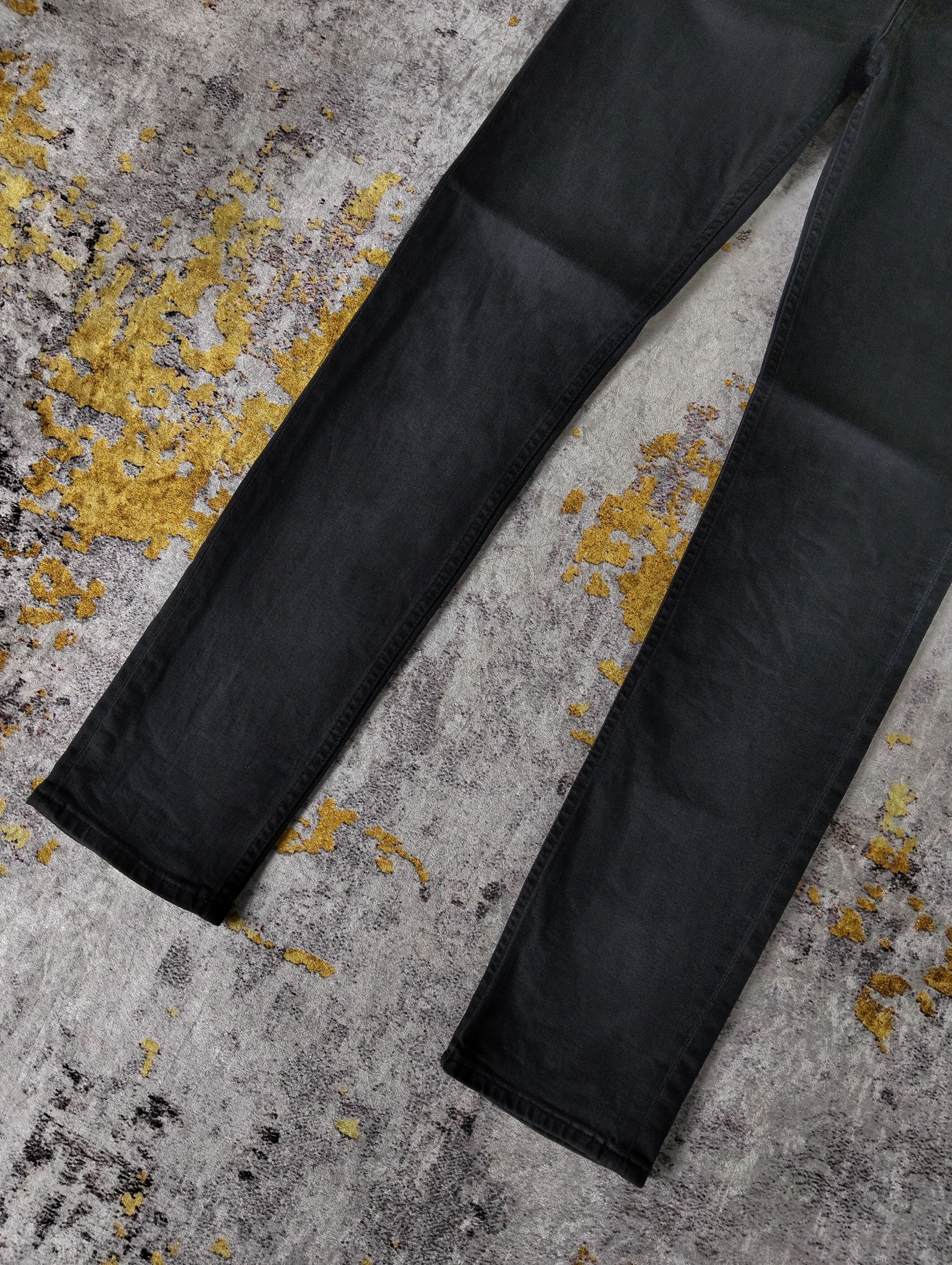 Acne Studios Acne Studios North Used Black Skinny Jeans Size US 31 - 3 Thumbnail