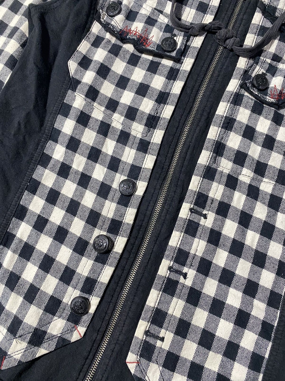 Japanese Brand 2000s Buckaro - Checkered Jacket Size US XL / EU 56 / 4 - 4 Thumbnail