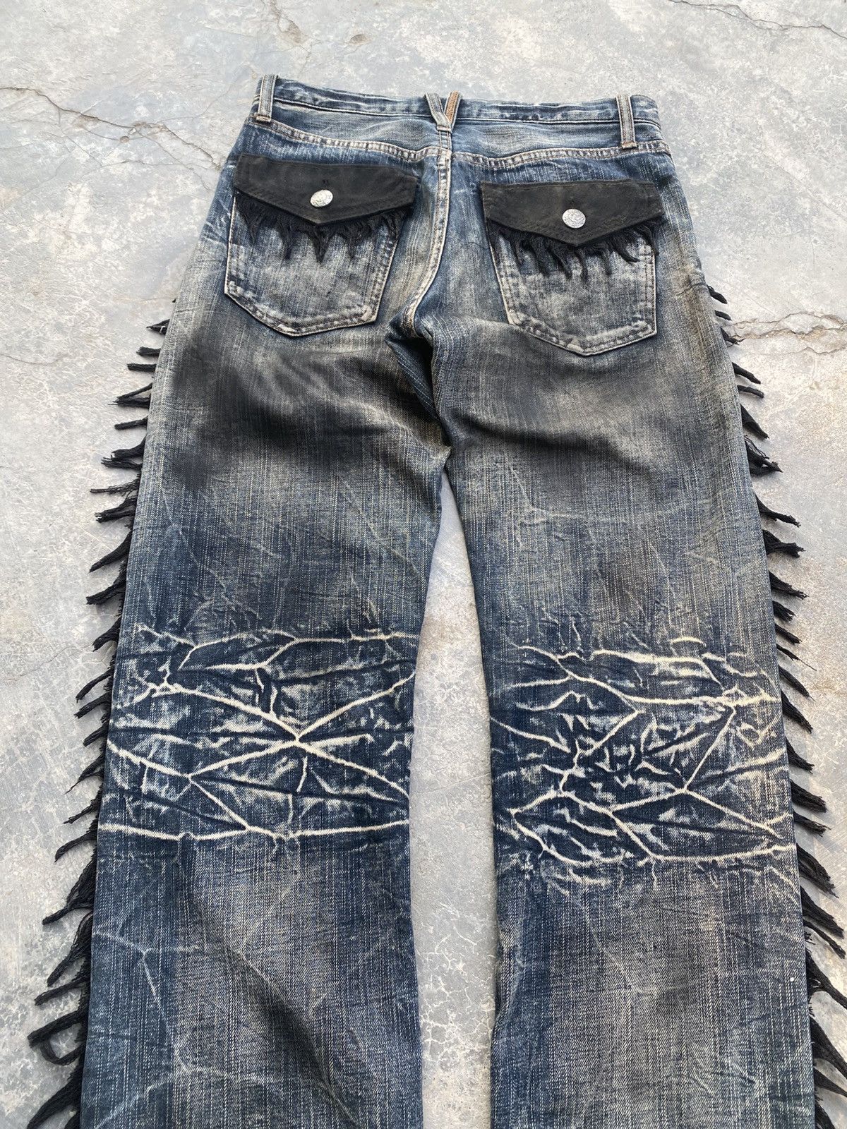 KMRii WOLF JEANS DISTRESSED Rick Owen LGB Undercover Size US 29 - 5 Thumbnail