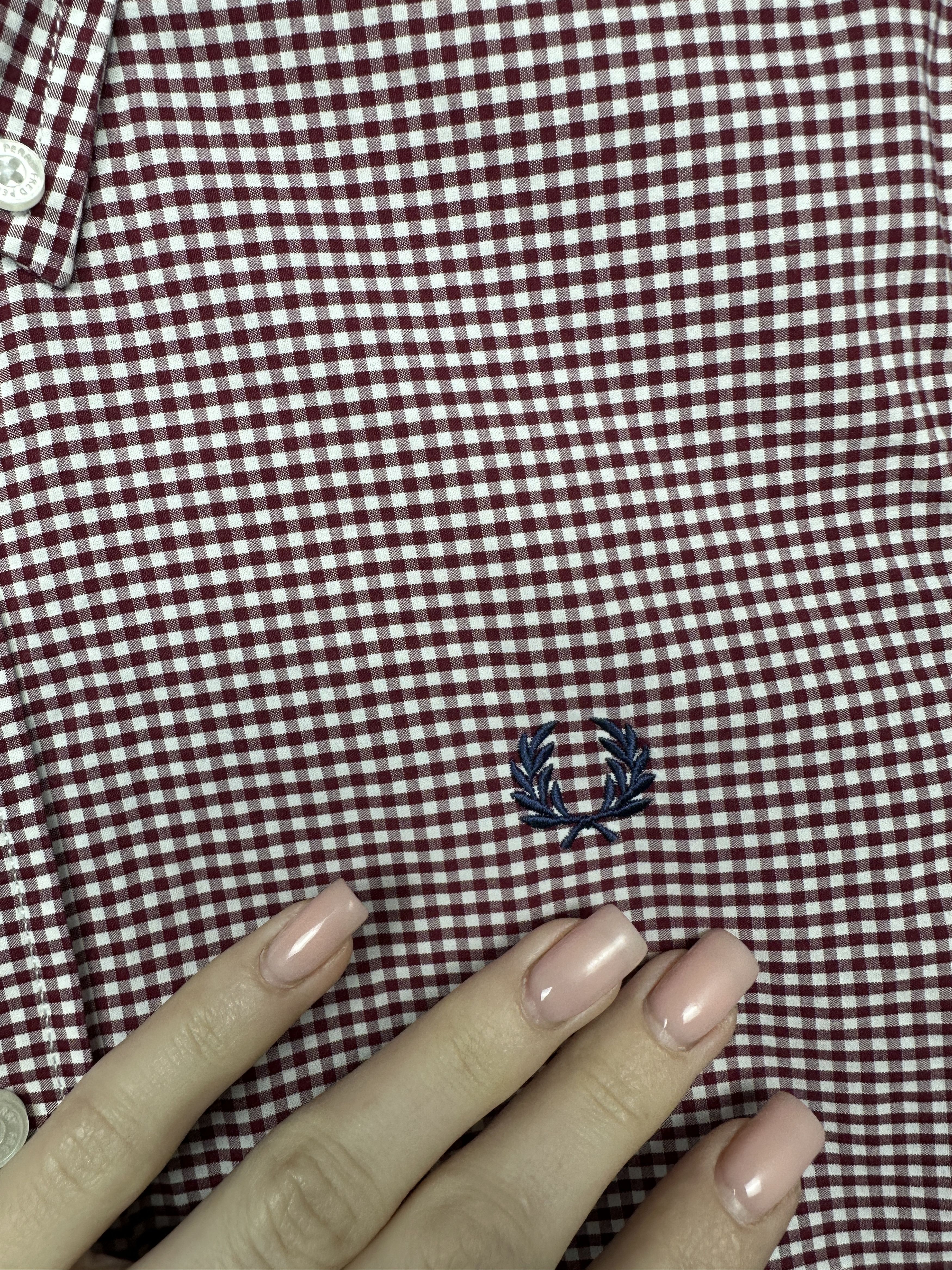 Fred Perry Fred Perry Mens Long Sleeve Shirt Size US S / EU 44-46 / 1 - 3 Thumbnail