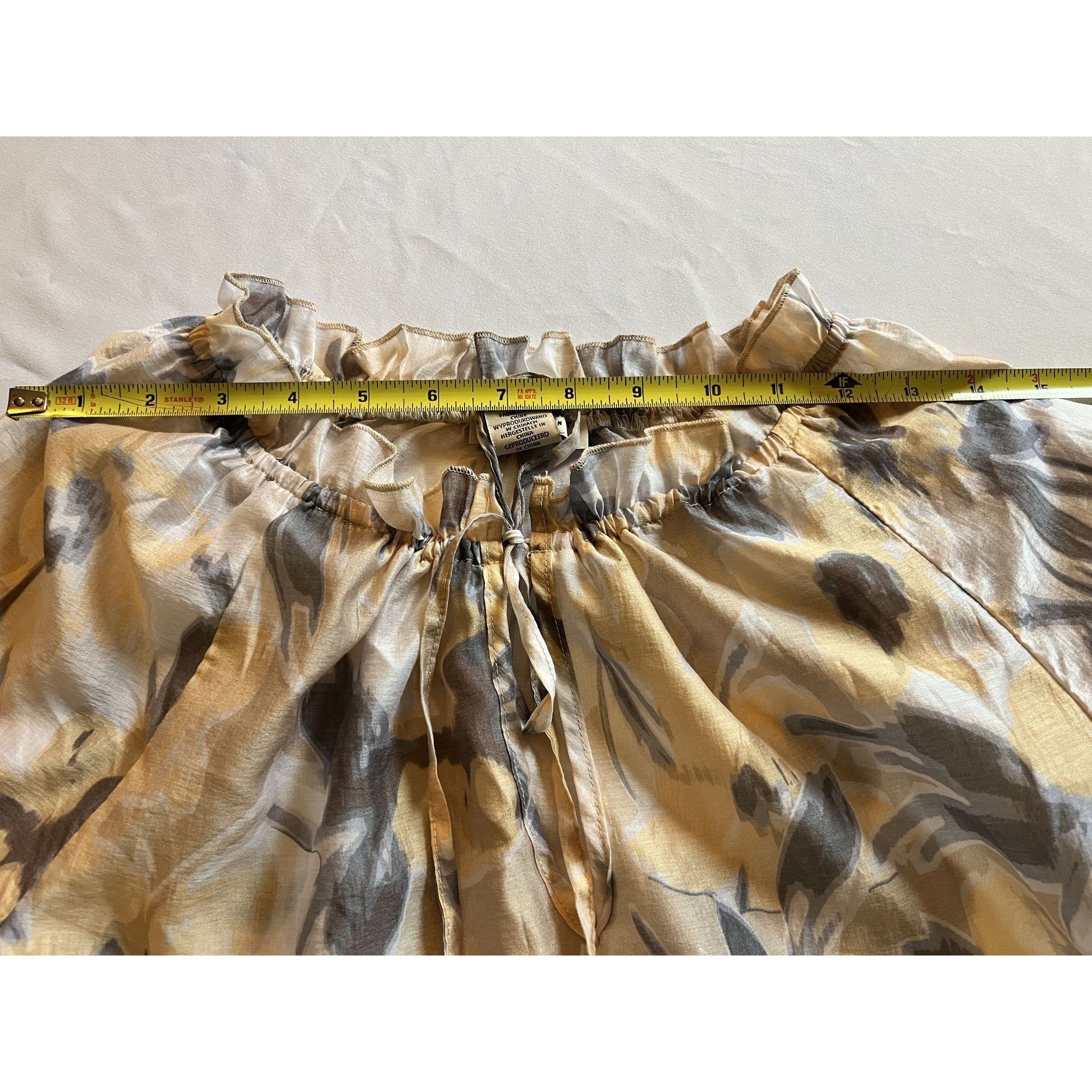 Other Martha Stewart Abstract Floral Sheer Blouse Top Womens Size Size S / US 4 / IT 40 - 10 Thumbnail