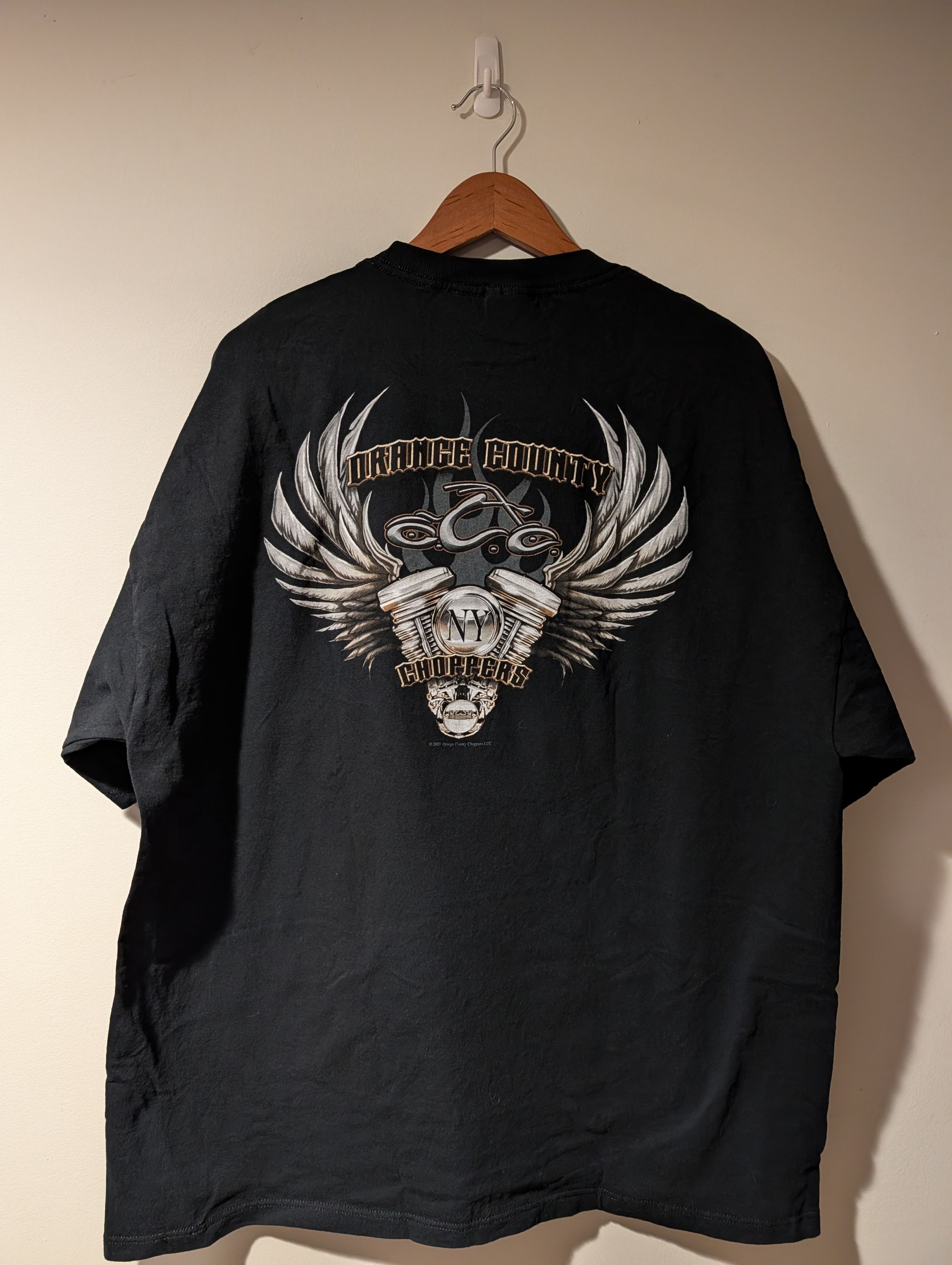 West Coast Choppers Vtg West Coast Choppers Graphic T-Shirt Jesse James Size US XXL / EU 58 / 5 - 1 Thumbnail