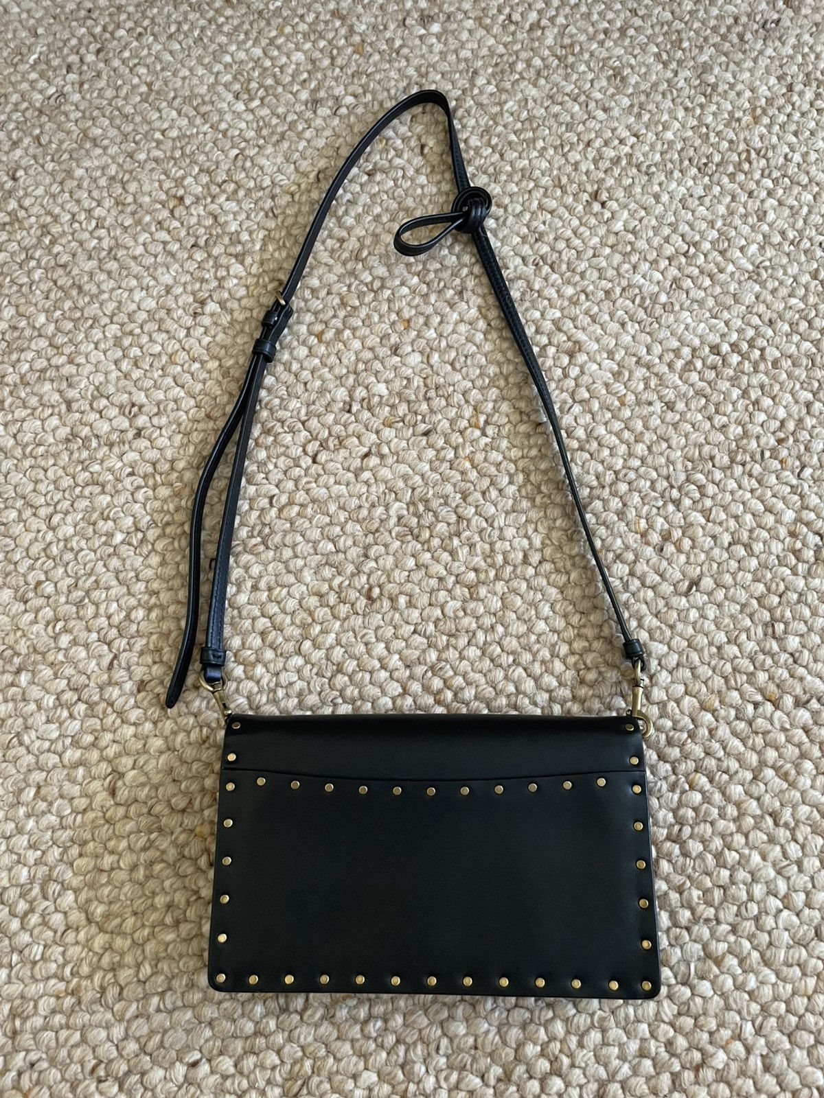Coach Coach Hayden Foldover Crossbody Clutch with Rivets Size ONE SIZE - 2 Thumbnail