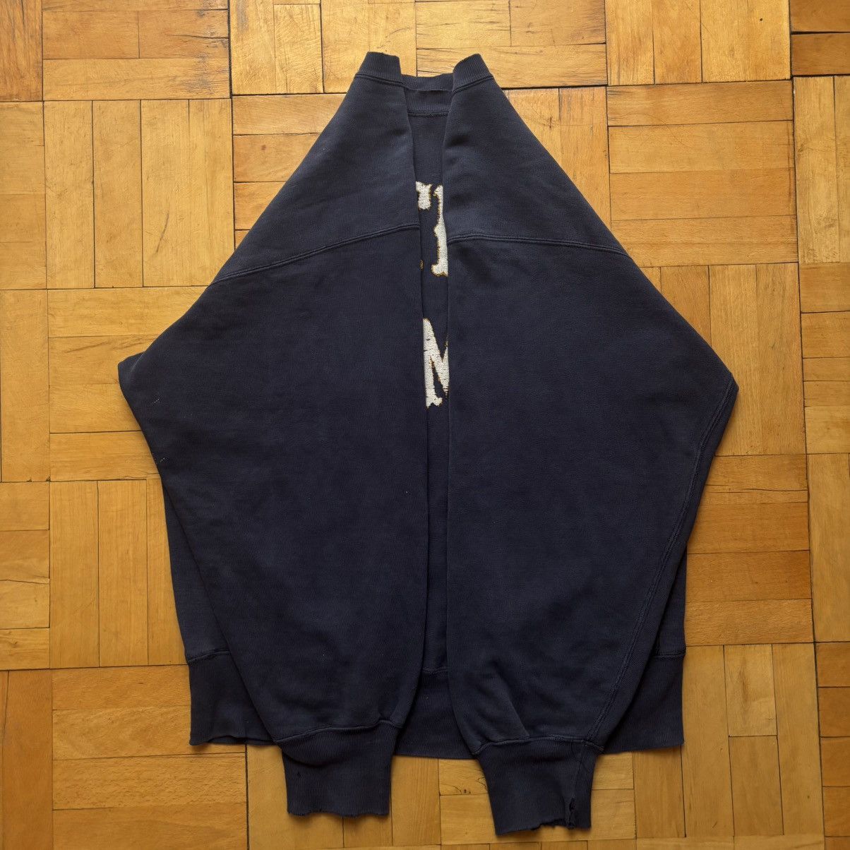 Champion Vintage 70s/80s Champion Reverse Weave Notre Dame Crewneck Size US XL / EU 56 / 4 - 3 Thumbnail