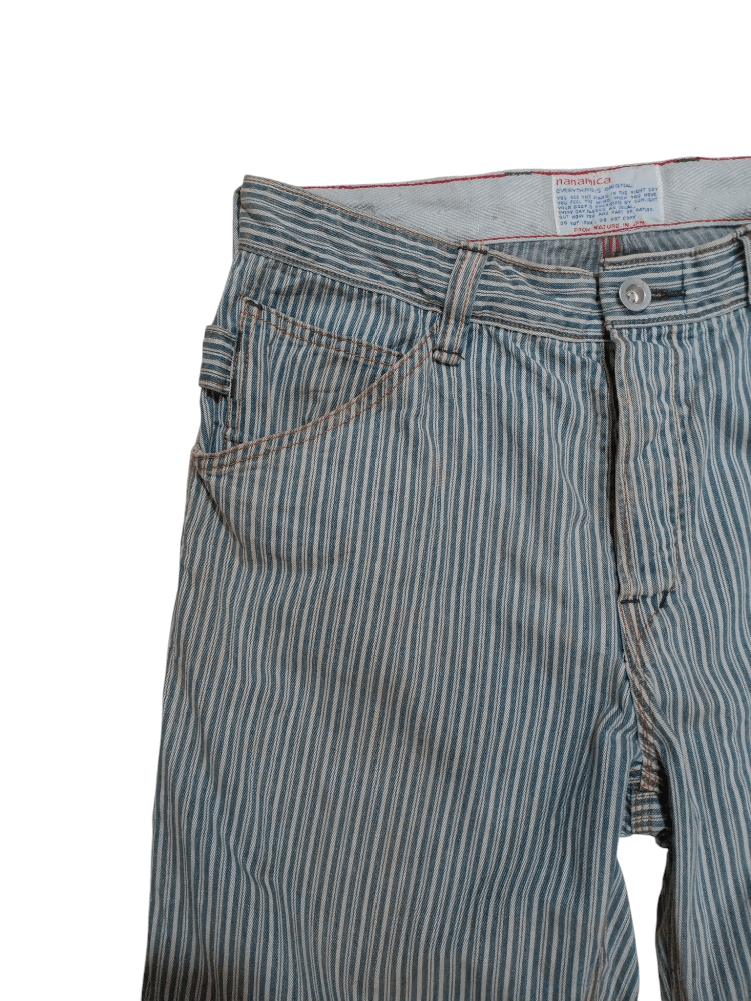 Nanamica Rare Vintage Nanamica Carpenter Hickory Jeans Size US 32 / EU 48 - 6 Thumbnail