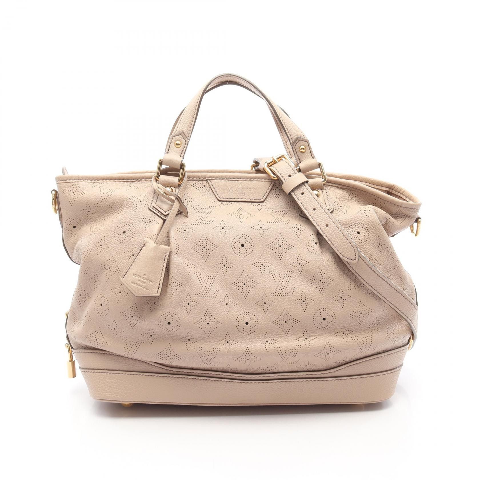 Louis Vuitton Louis Vuitton Louis Vuitton Stella PM Mahina Leather Handbag Leather Handbag M93982 Size ONE SIZE - 1 Thumbnail