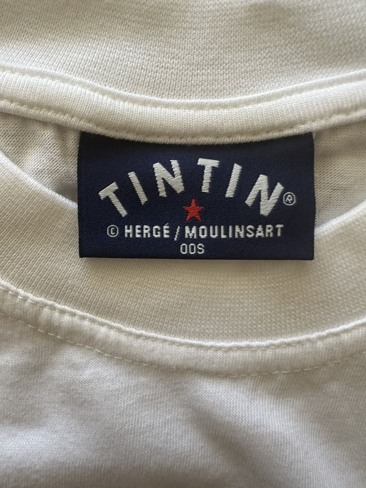 Cartoon Network × Vintage Vintage 90s The Adventures of Tin Tin Tee Size US M / EU 48-50 / 2 - 3 Thumbnail