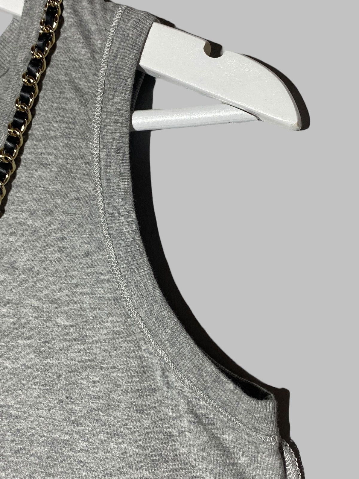 Dolce & Gabbana Dolce&Gabbana Chain Neck Embellished Sleeveless Top Size M / US 6-8 / IT 42-44 - 4 Thumbnail