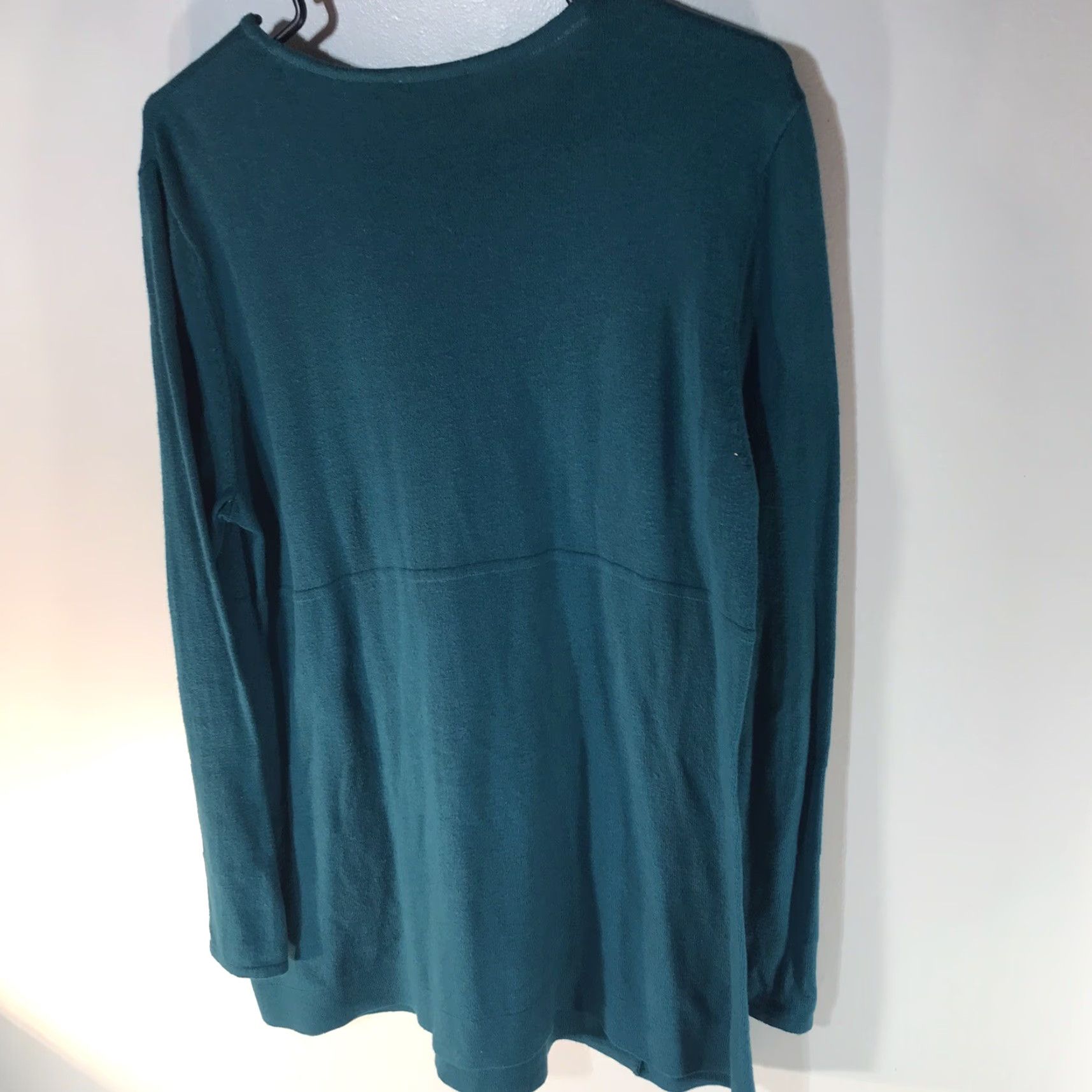 J. Jill J. Jill Turquoise Sweater Tunic Womens Size M Long Sleeve Regular Fit Size M / US 6-8 / IT 42-44 - 2 Thumbnail