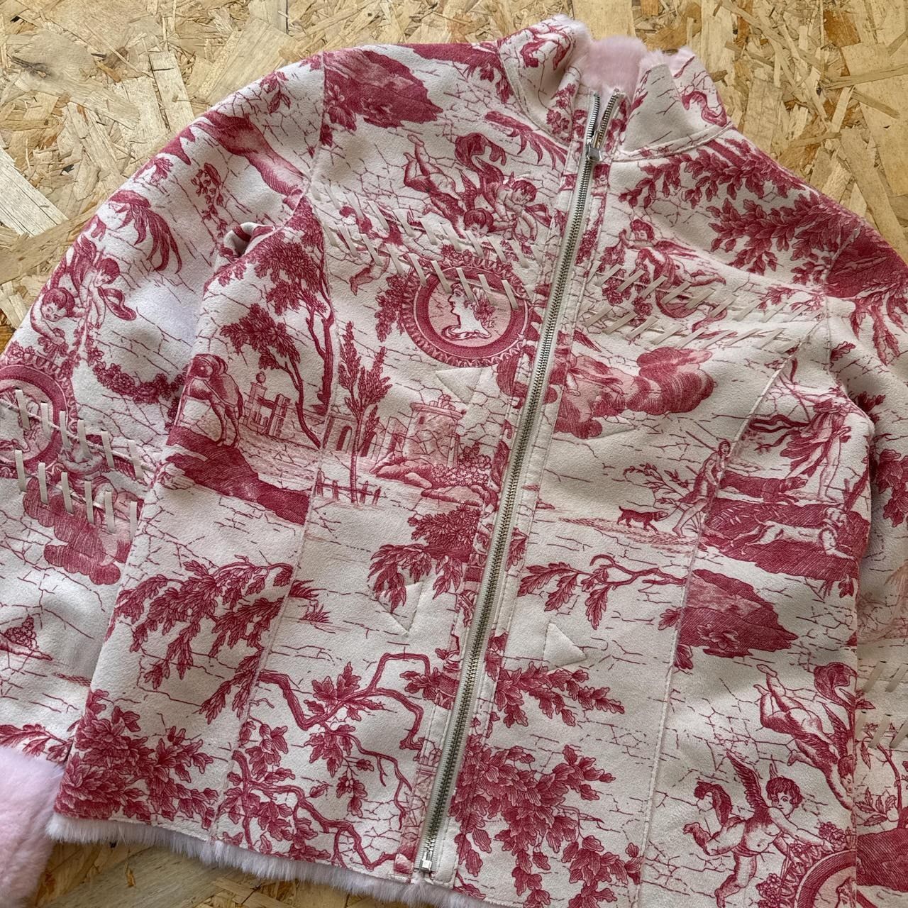 Vintage Vintage Red Toile Womens Size S / US 4 / IT 40 - 3 Thumbnail