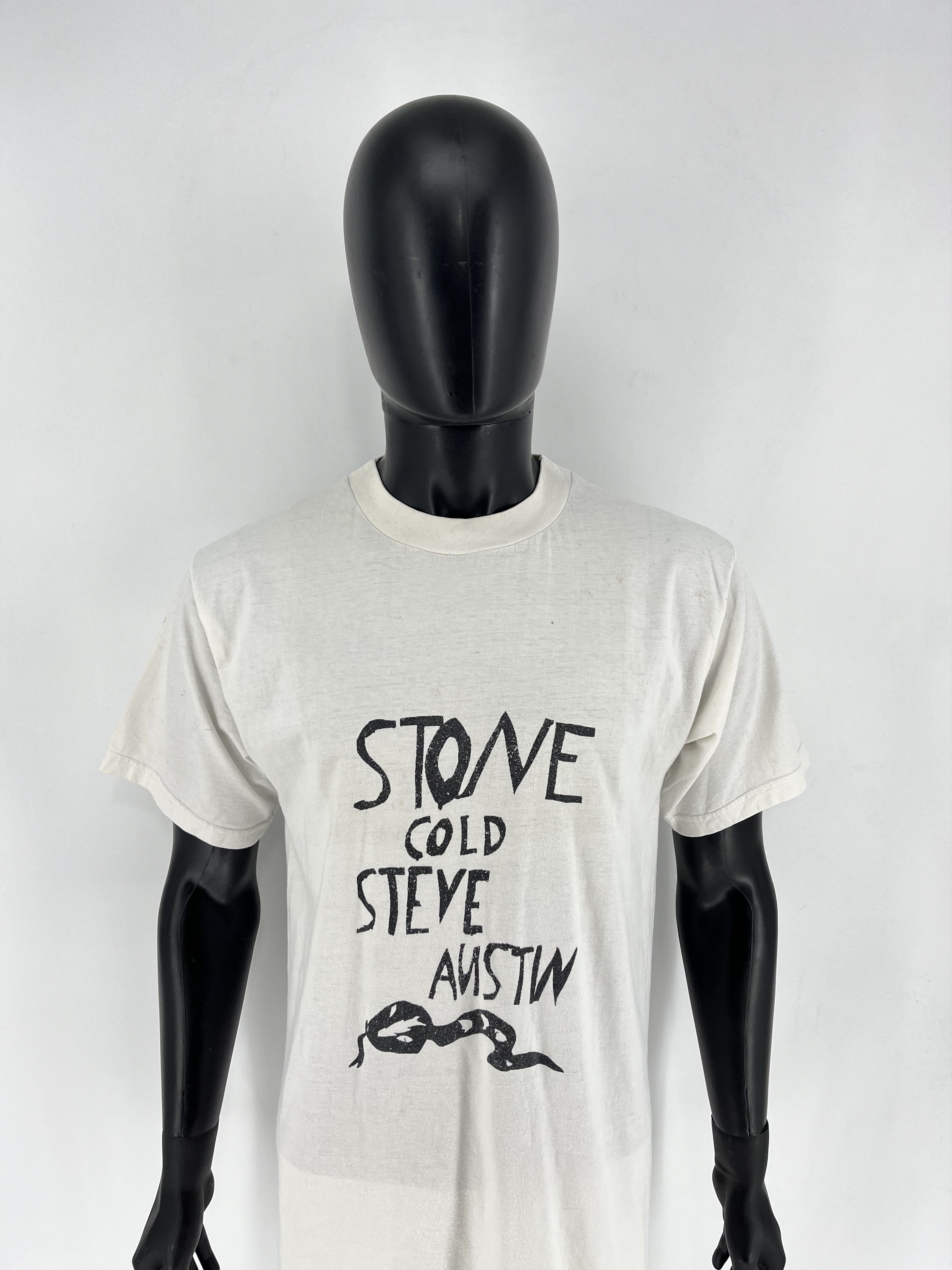 Vintage × WWE × WWF Vintage Y2K Stone Cold Steve Austin Tee Shirt Size US XXL / EU 58 / 5 - 5 Thumbnail