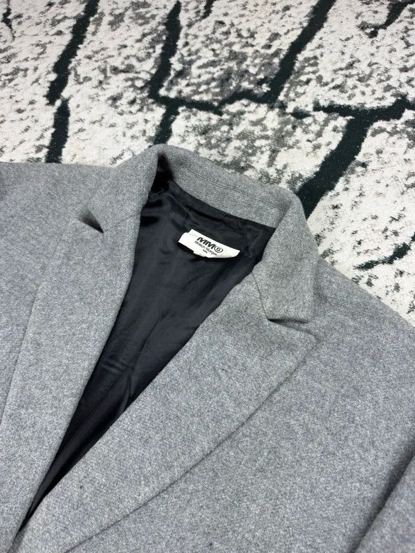 Maison Margiela Maison Margiela MM6 coat gray wool 42 IT Size M / US 6-8 / IT 42-44 - 3 Thumbnail
