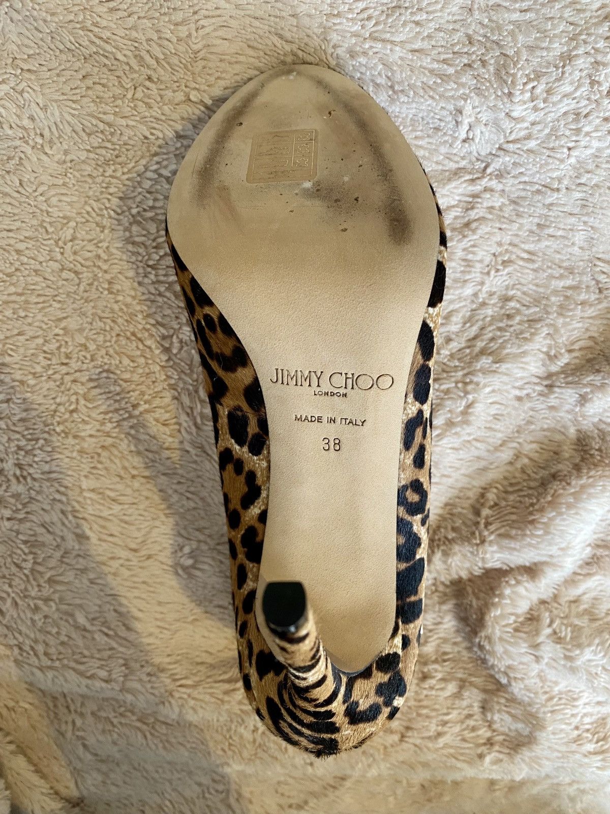 Jimmy Choo Jimmy Choo Helena - Pony-Style Calfskin Pumps Size US 8 / IT 38 - 8 Thumbnail
