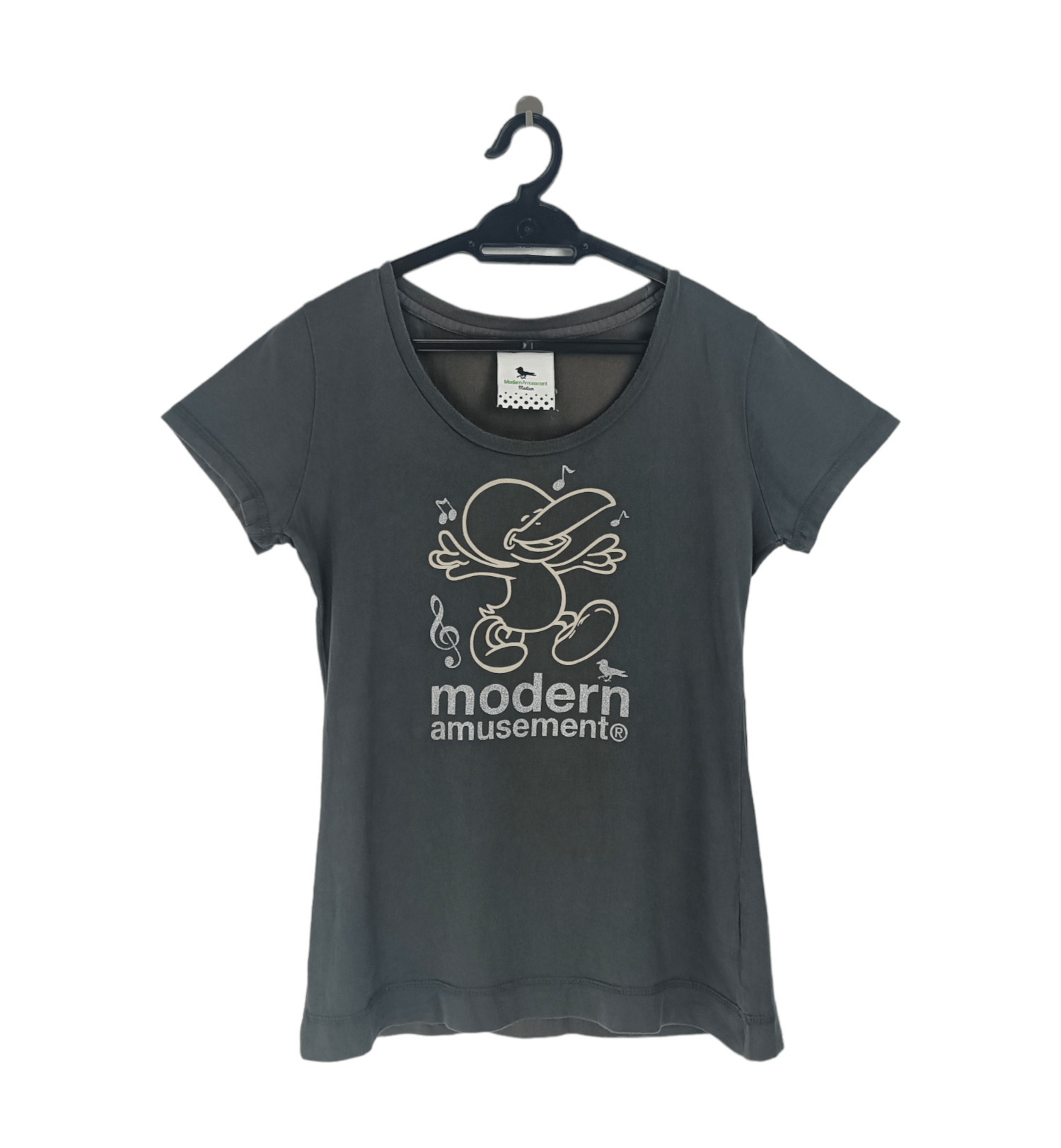 Japanese Brand VINTAGE MODERN AMUSEMENT BIG LOGO TEE IN THE ATTIC LGB BEAST Size M / US 6-8 / IT 42-44 - 1 Thumbnail