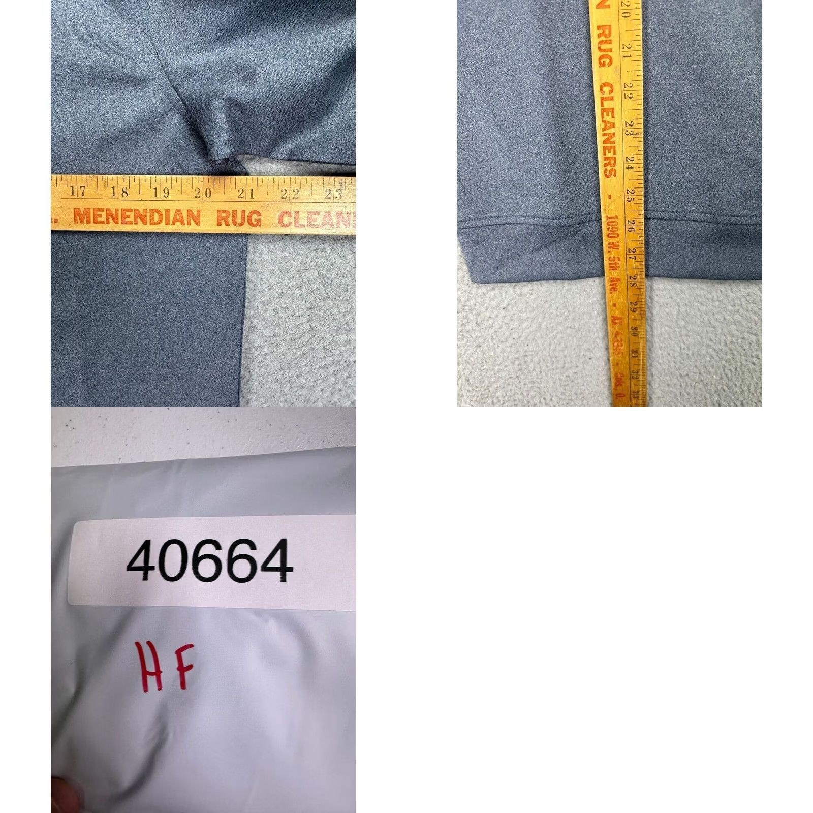 Vintage Hickey Freeman Pullover Sweatshirt Mens Small Grey Quarter Zip Golf Sweater NEW Size US S / EU 44-46 / 1 - 8 Thumbnail