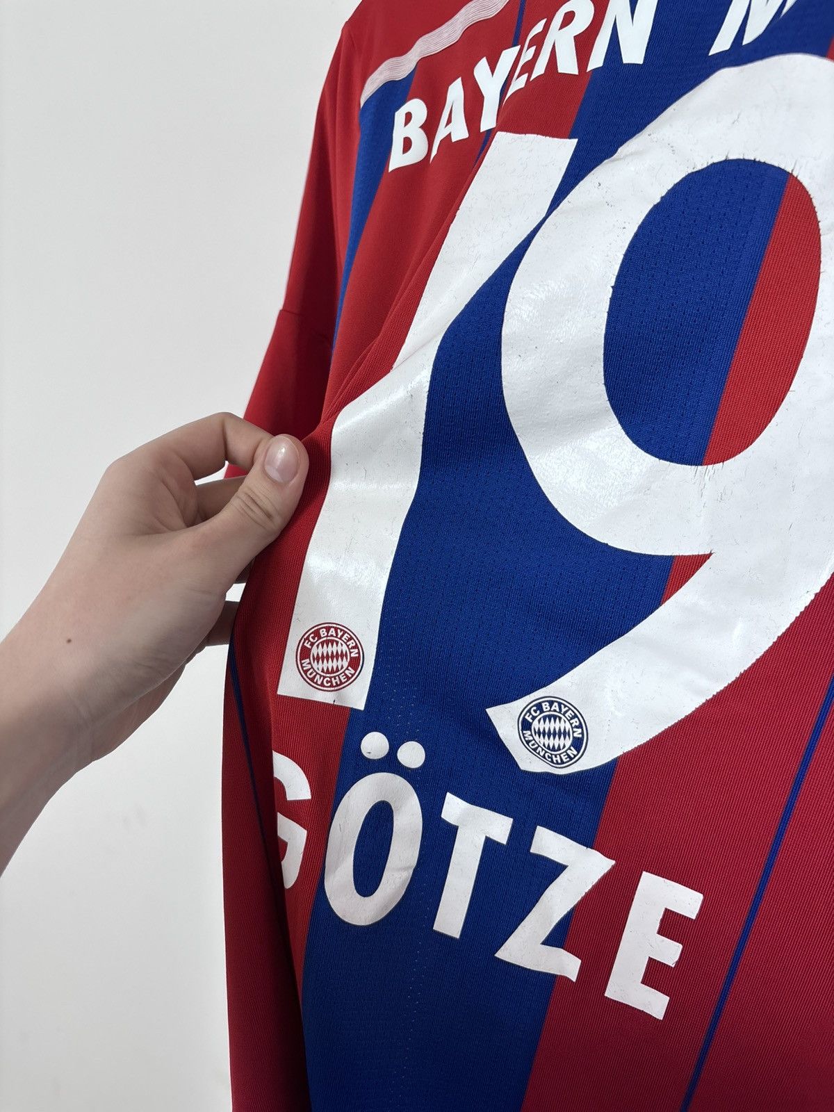 Adidas Adidas Bayern Munich 2014/2015 Home Gotze #19 Soccer Jersey Size US M / EU 48-50 / 2 - 20 Thumbnail