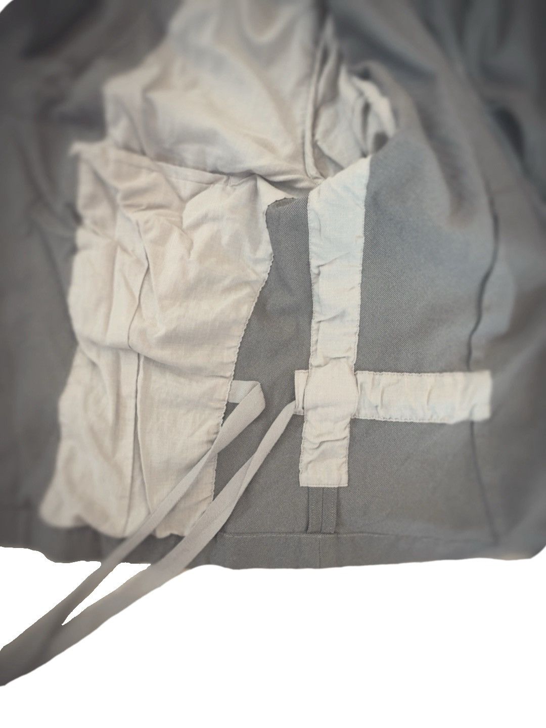 Comme des Garcons CDG Asymmetrical Zip Grey Jacket Size M / US 6-8 / IT 42-44 - 6 Thumbnail