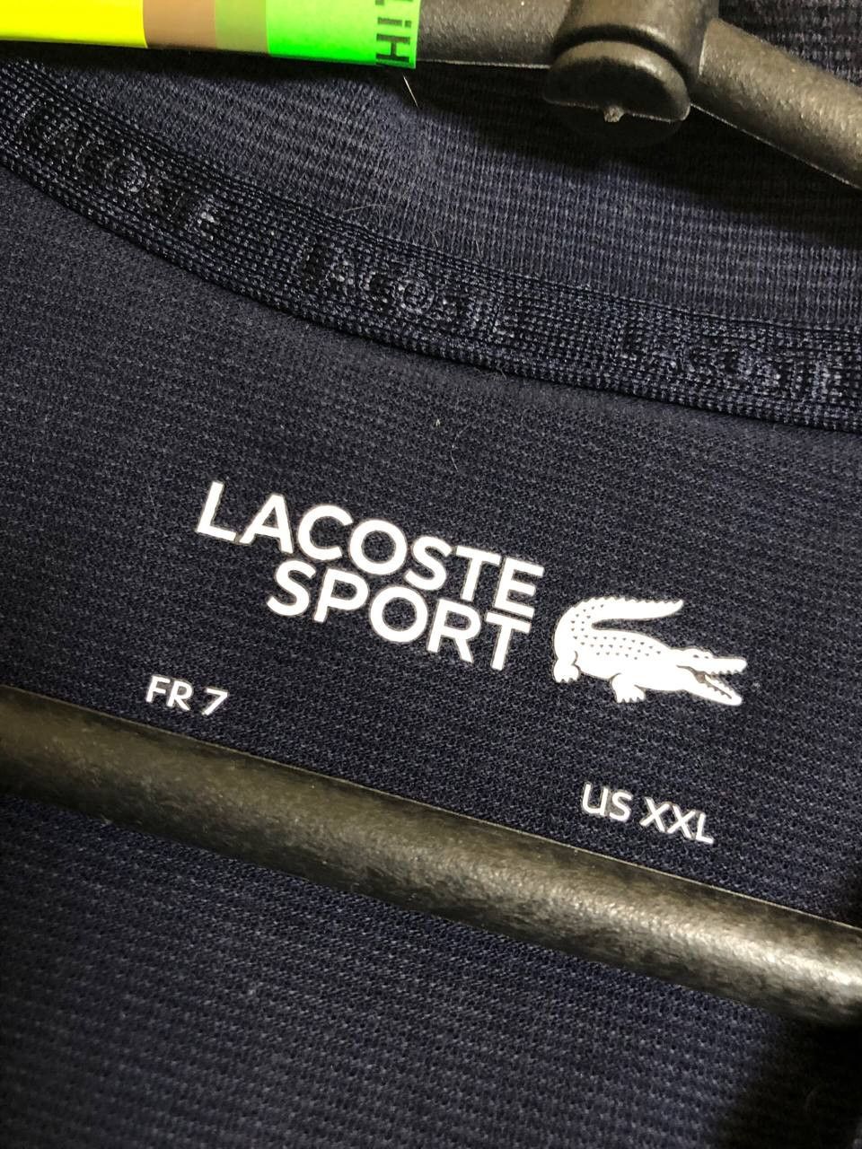 Lacoste Lacoste Ribbed Collar Short Sleeve Polo Shirt Size US XXL / EU 58 / 5 - 2 Thumbnail