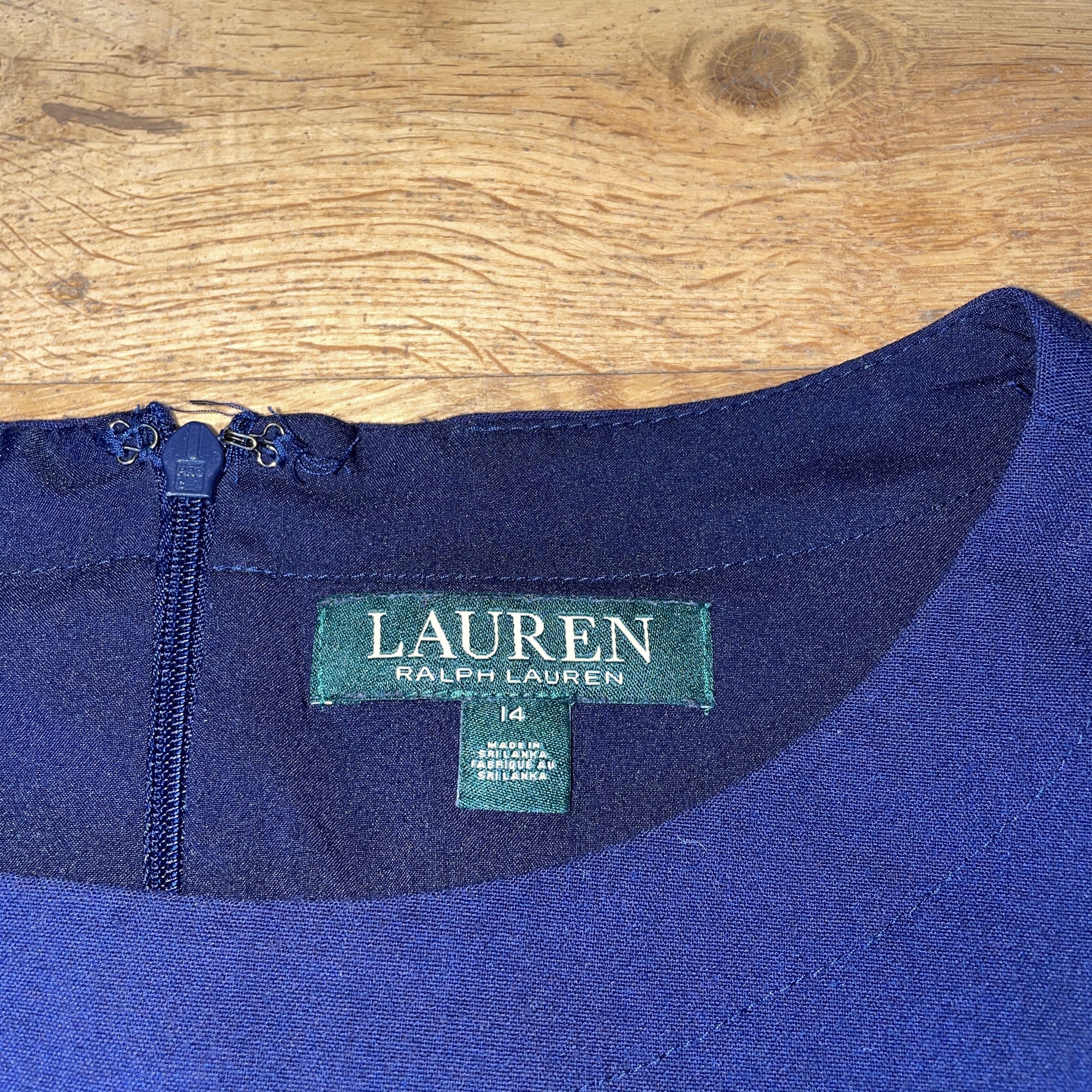 Designer × Ralph Lauren Ralph Lauren Women's Elegant Summer Dress Size 44 Size L / US 10 / IT 46 - 4 Thumbnail