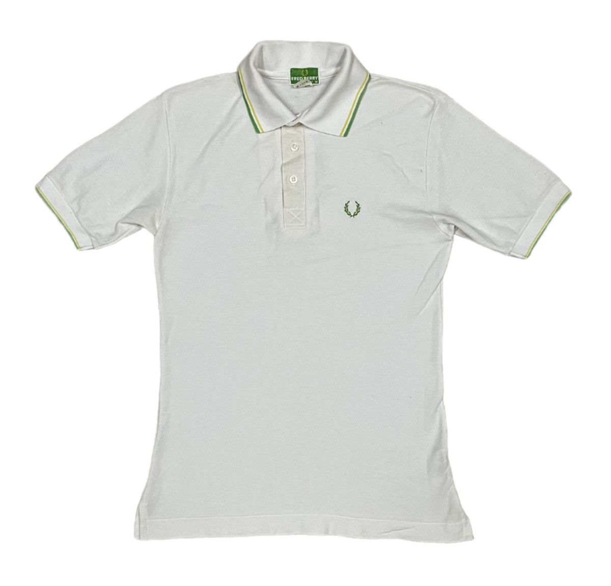 Fred Perry × Vintage Vintage FRED PERRY Ringer Polo Shirt Size US S / EU 44-46 / 1 - 1 Thumbnail