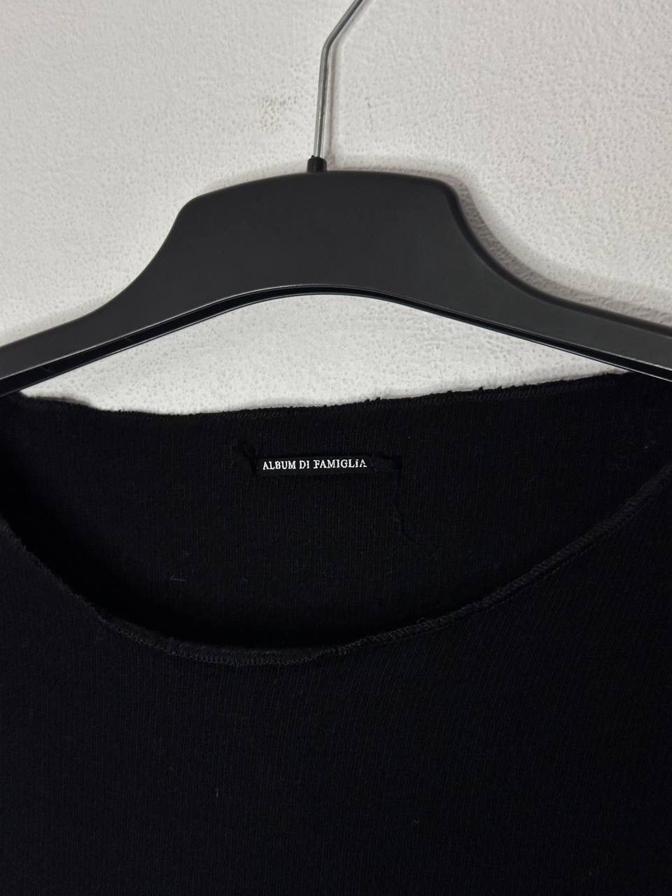 Album di Famiglia Album Di Famiglia Black Oversized Knit Sweater taly S Luxury Size S / US 4 / IT 40 - 7 Thumbnail
