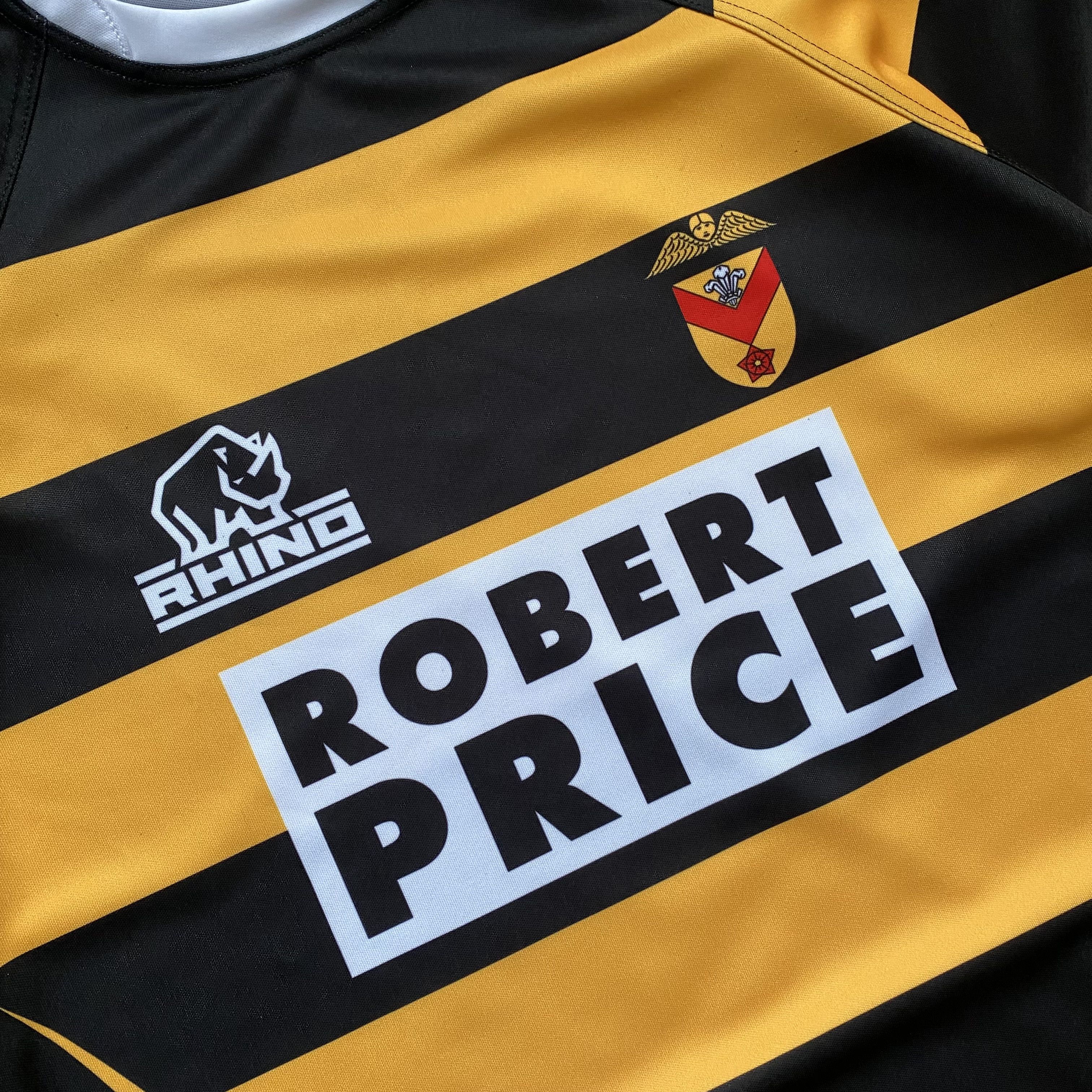 Cotton Traders 🦏 England New port rugby jersey Rhino Blokcore drill soccer Size US XL / EU 56 / 4 - 6 Thumbnail