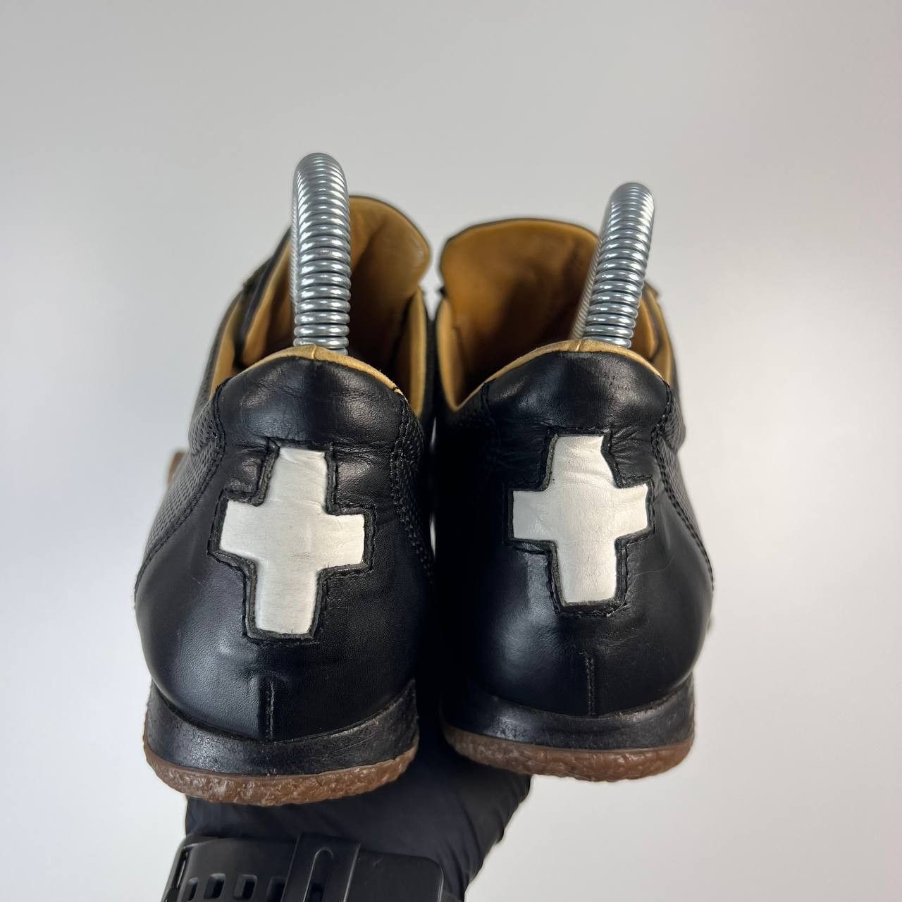 Bally Bally Vintage Leather Sneakers Black Made in Italy EU 37 Size US 7 / IT 37 - 5 Thumbnail