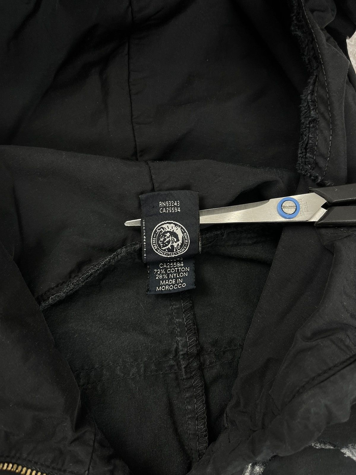 Diesel × Vintage Vintage Women’s Diesel Nylon Anorak Jacket Size M Size M / US 6-8 / IT 42-44 - 14 Thumbnail