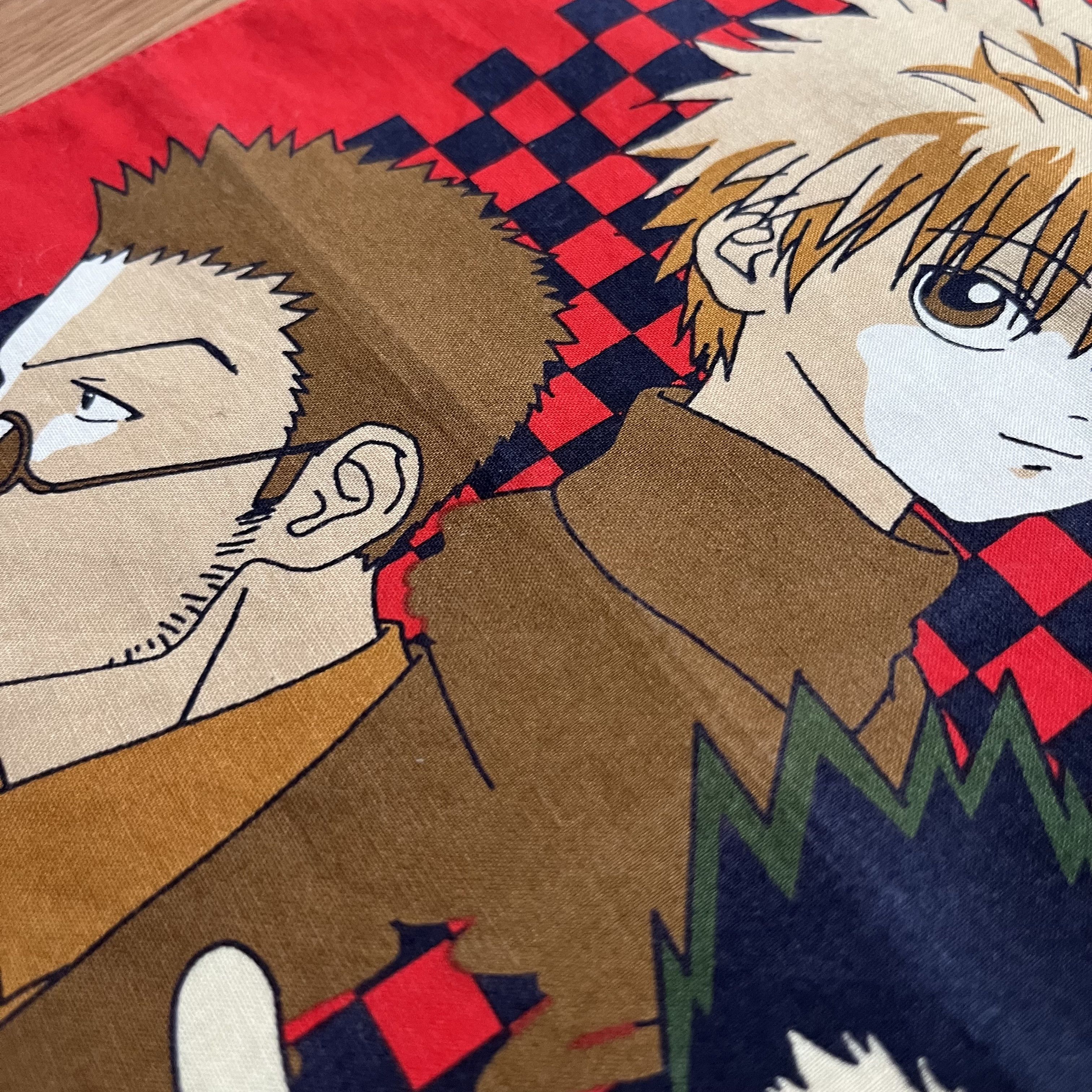 Anime Vintage 1999s Hunter x Hunter Handkerchief Size ONE SIZE - 3 Thumbnail