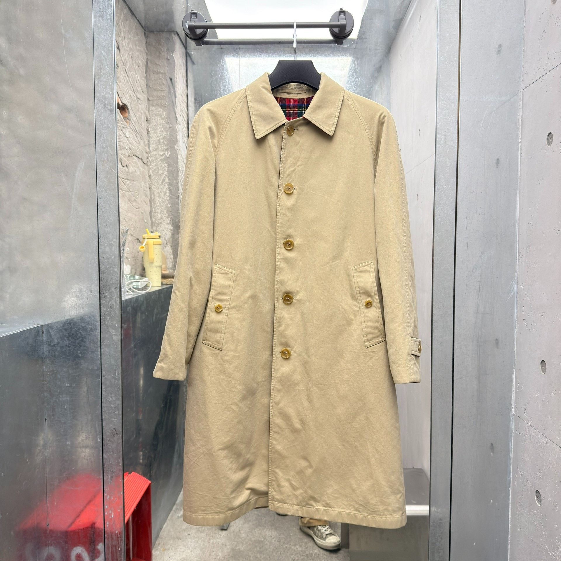 Burberry Burberry Classic Reversible Check Trench Coat Size US M / EU 48-50 / 2 - 1 Thumbnail