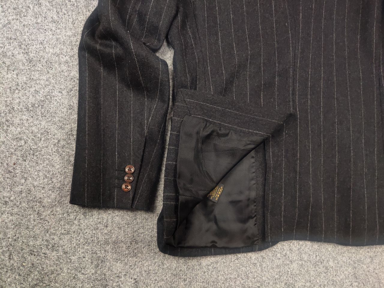 Polo Ralph Lauren Polo Ralph Lauren Wool Pin Stripe Blazer Jacket Vintage RRL Size US M / EU 48-50 / 2 - 9 Thumbnail